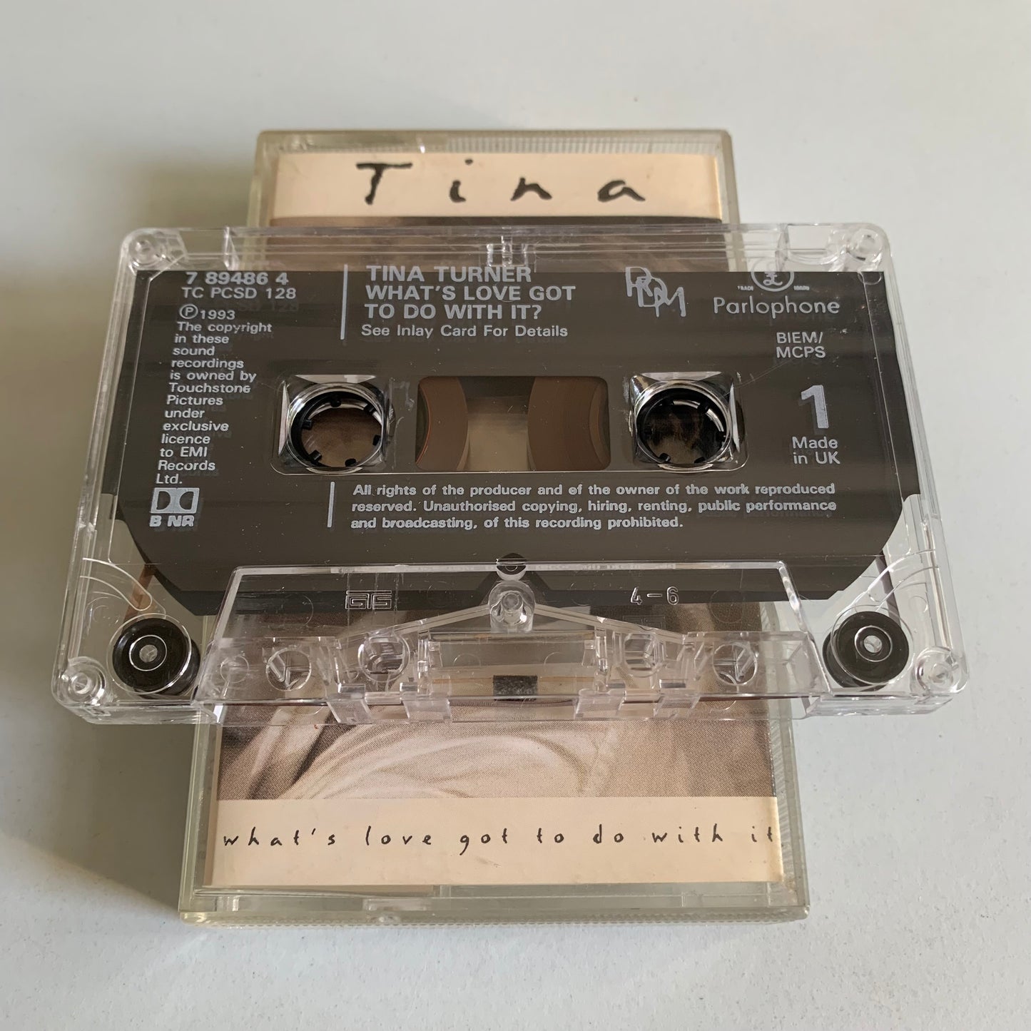 Tina Turner - What's Love Got To Do With It - 1993 Occasion