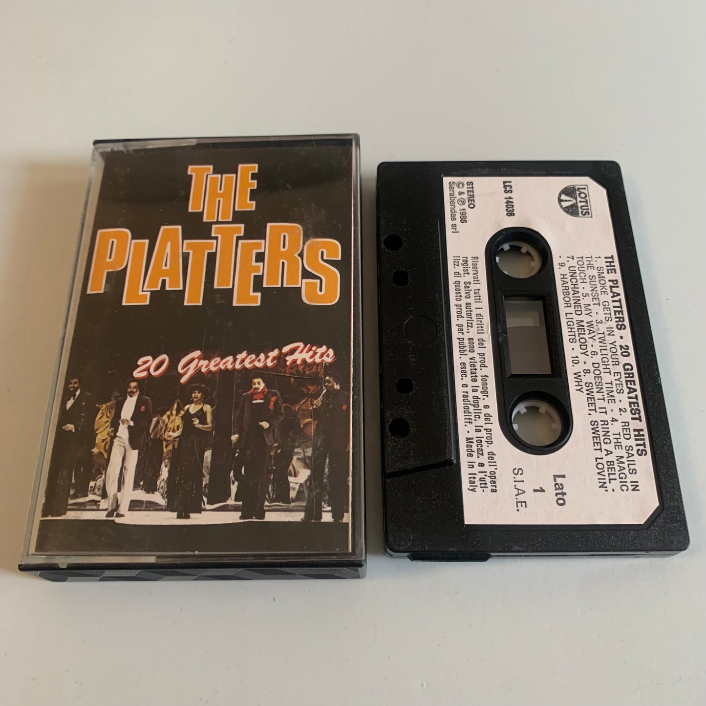 The Platters - 20 Greatest Hits - 1986 Occasion