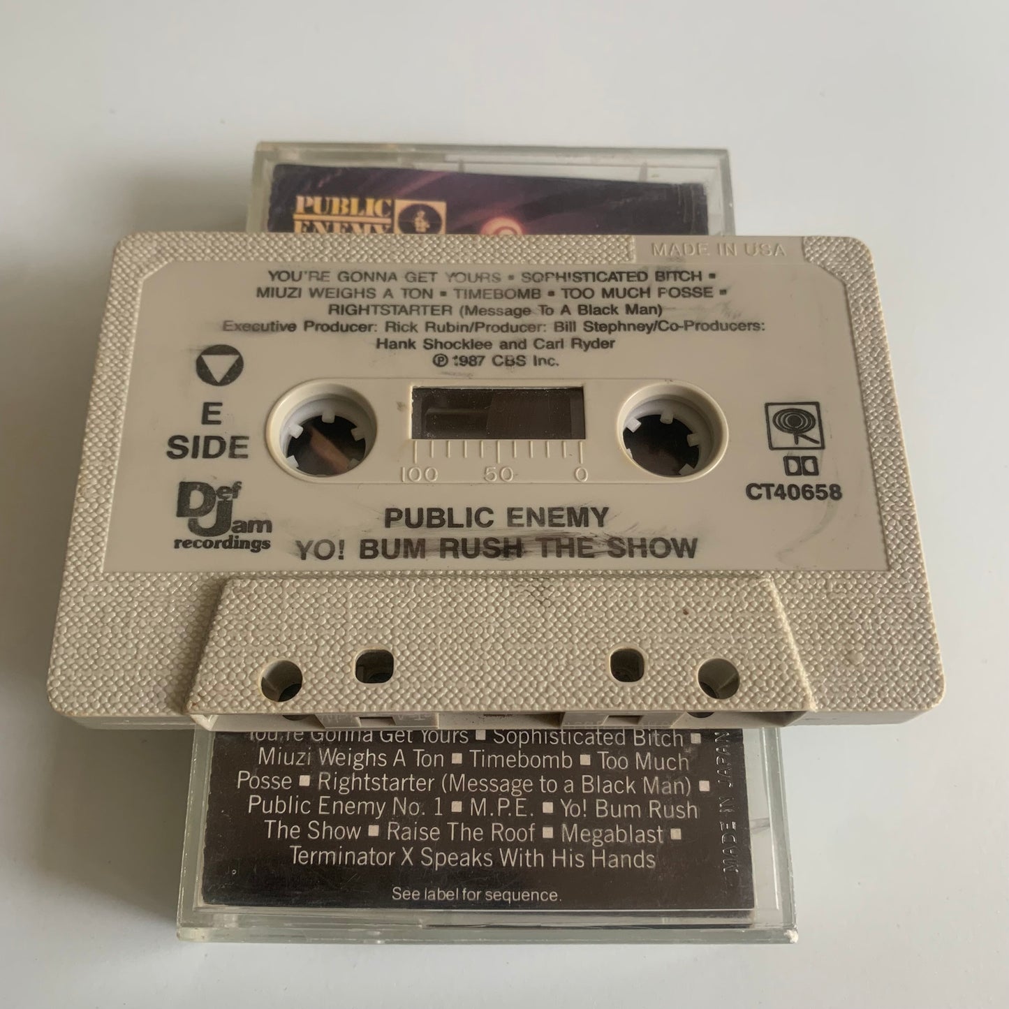 Public Enemy - Yo! Bum Rush The Show - 1987 Occasion