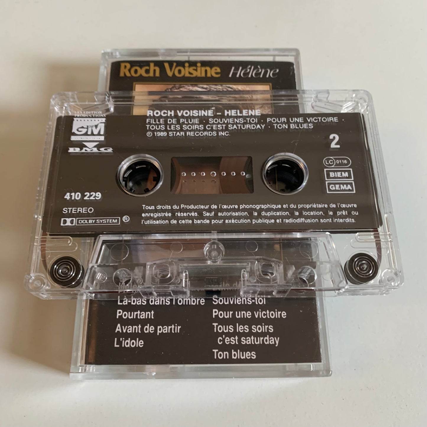 Roch Voisine - Hélène - 1989 Occasion