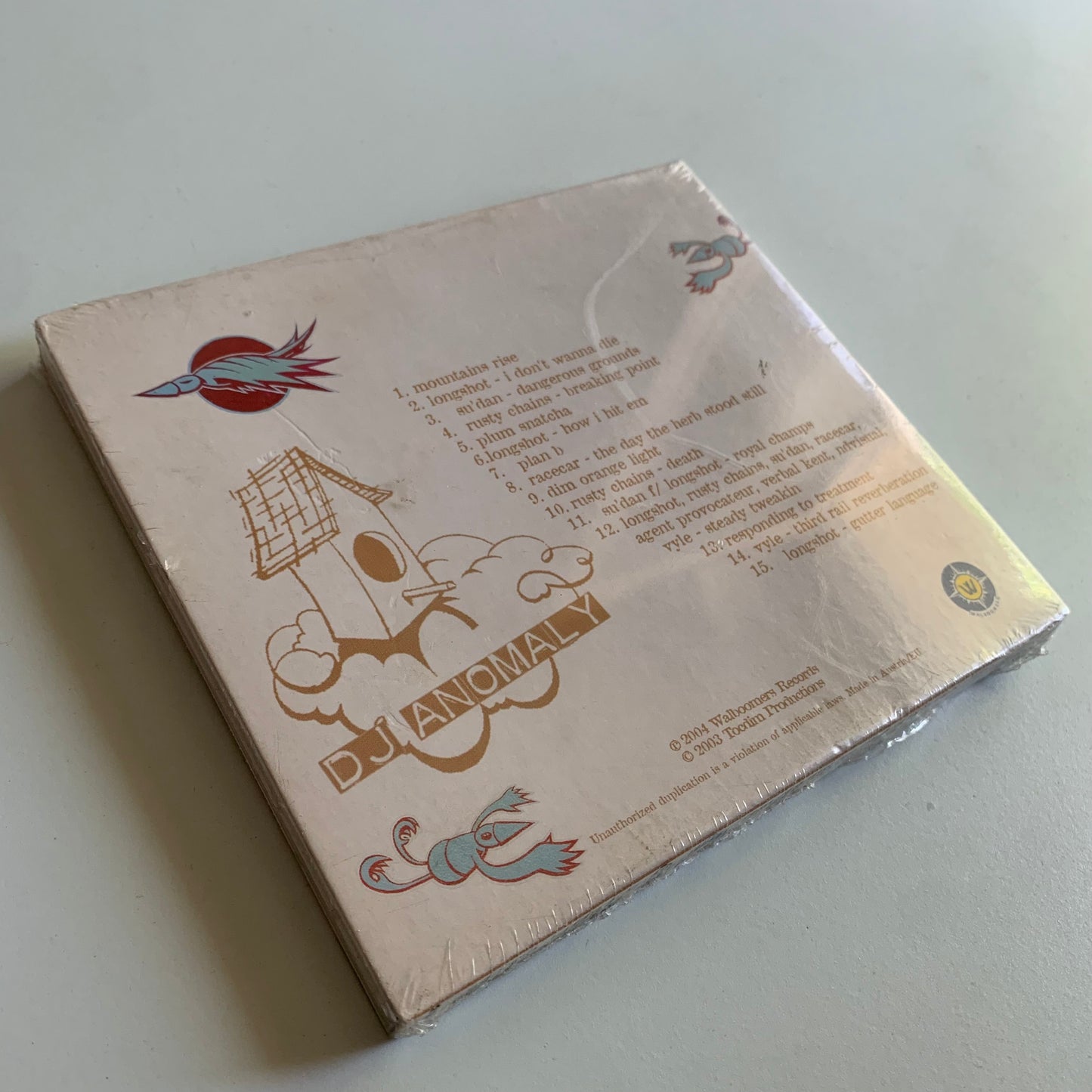 DJ Anomaly - Mountains Rise - 2003 Neuf sous Blister