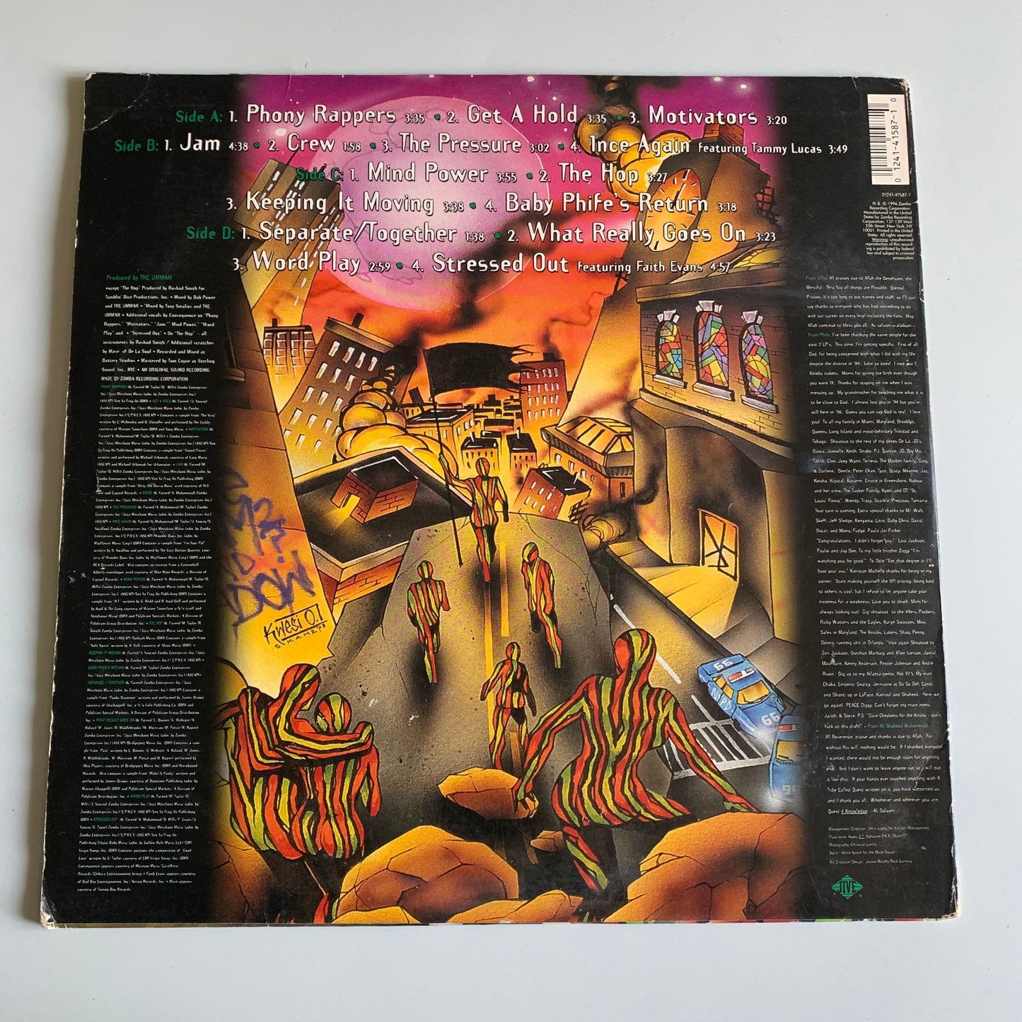 A Tribe Called Quest - Beats, Rhymes And Life - Double LP 1996