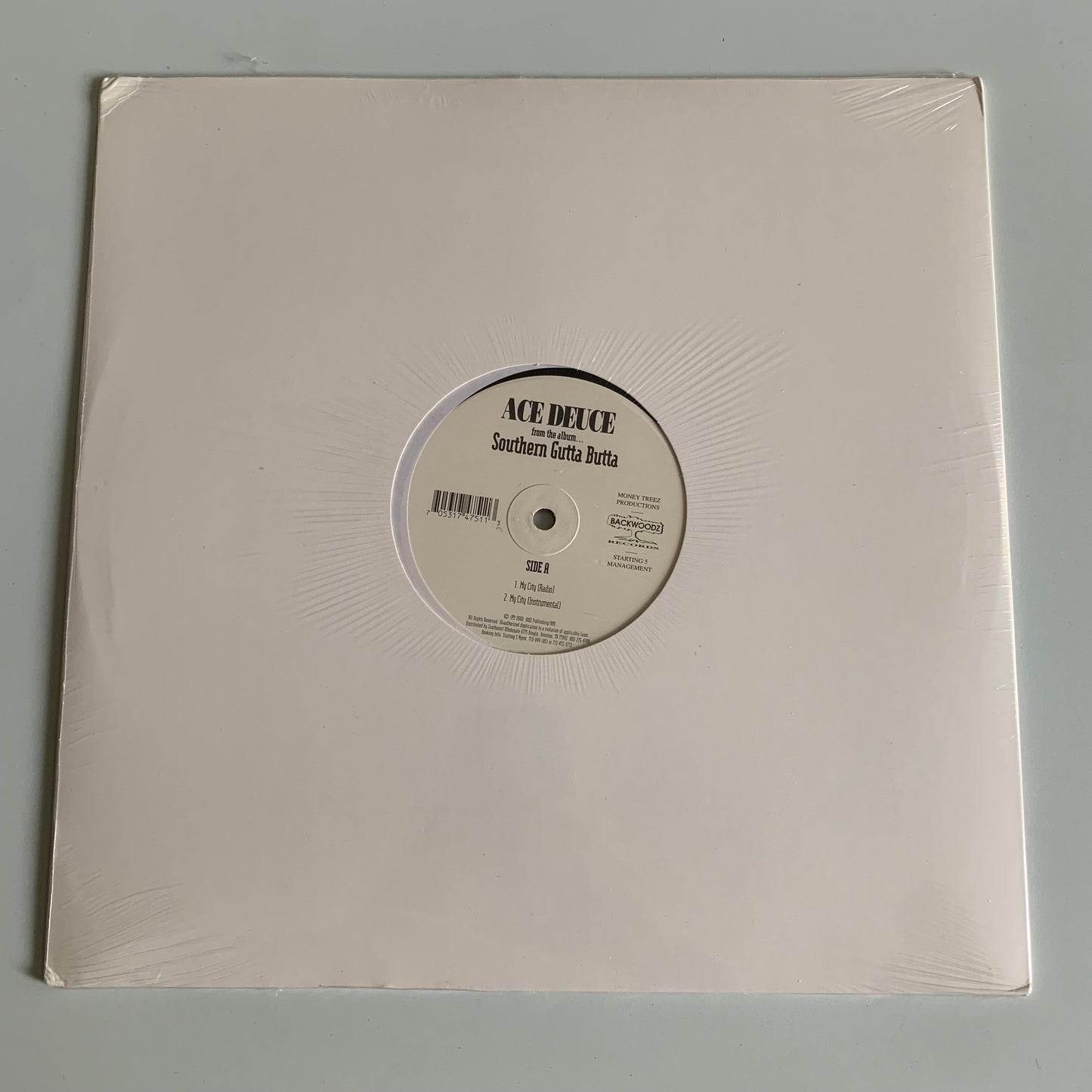 Ace Deuce - My City - 12” Single 2000 Neuf sous blister