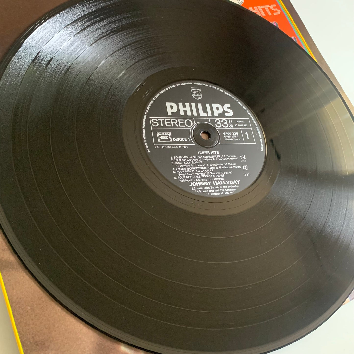 Johnny Hallyday - Super Hits - Le Penitencier - Double LP Occasion