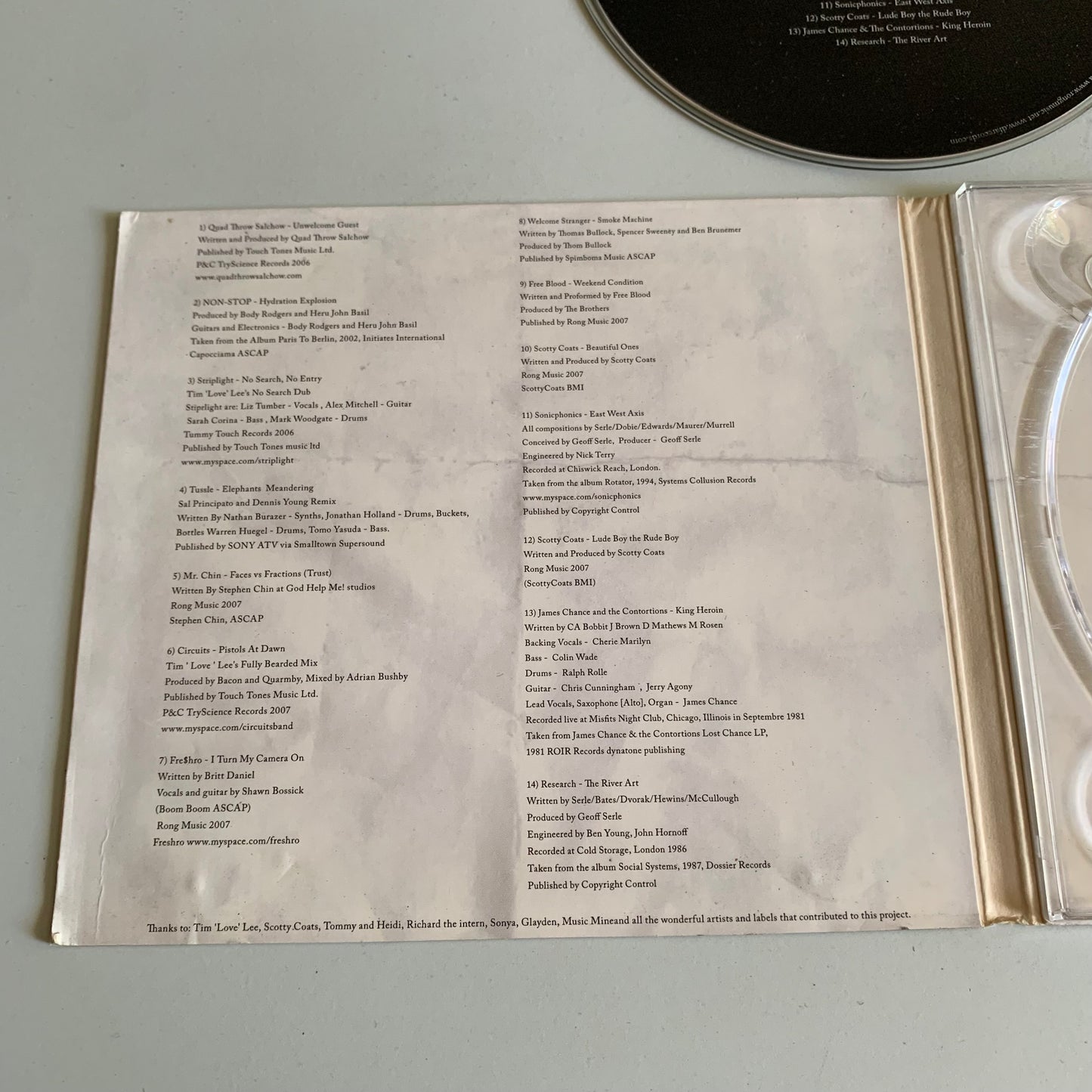 CD - Variétés Compilation - Notwave - 2008 Occasion
