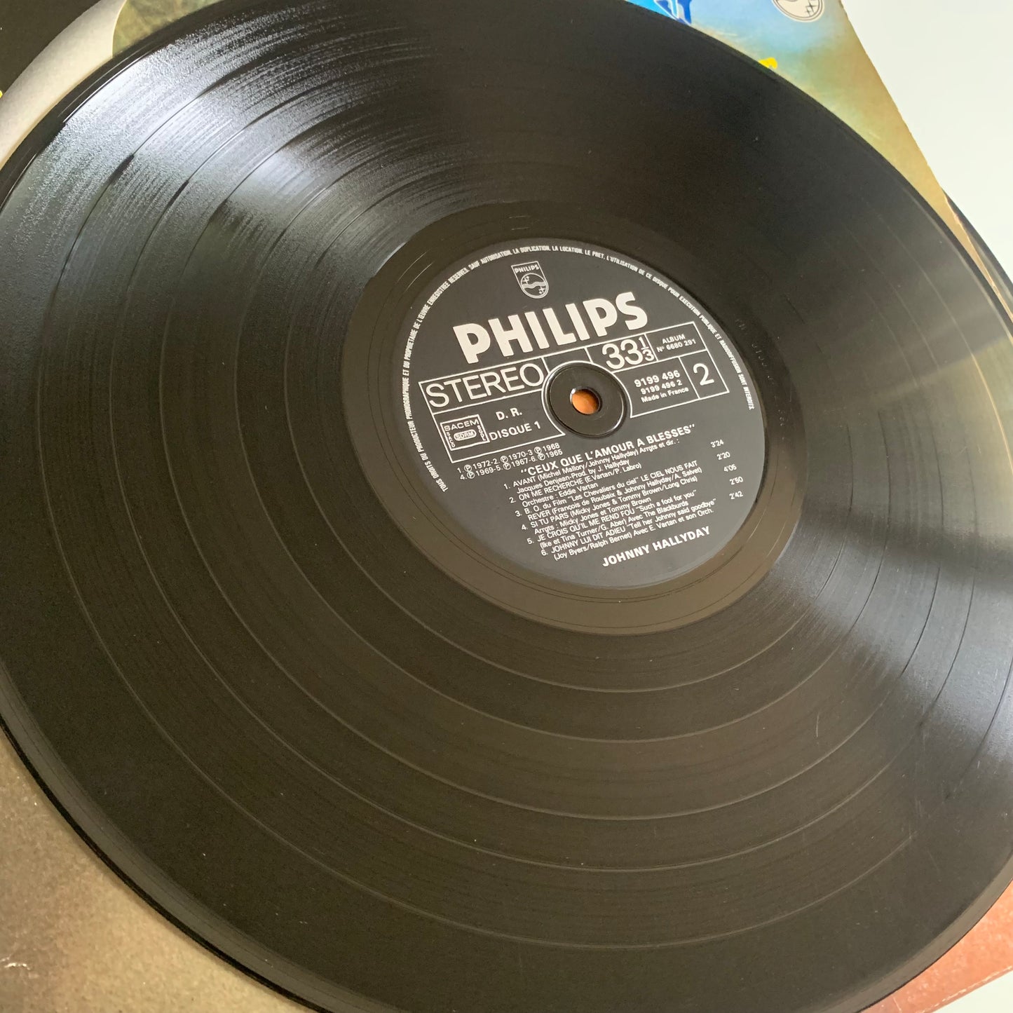 Johnny Hallyday - Ceux Que L’Amour A Blessés - Double LP 1980 Occasion