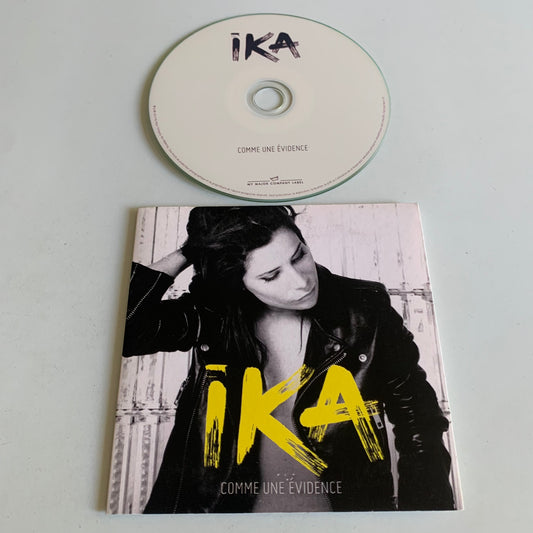 CD - Ika - Comme une Évidence - Single Promo 2014 - Occasion