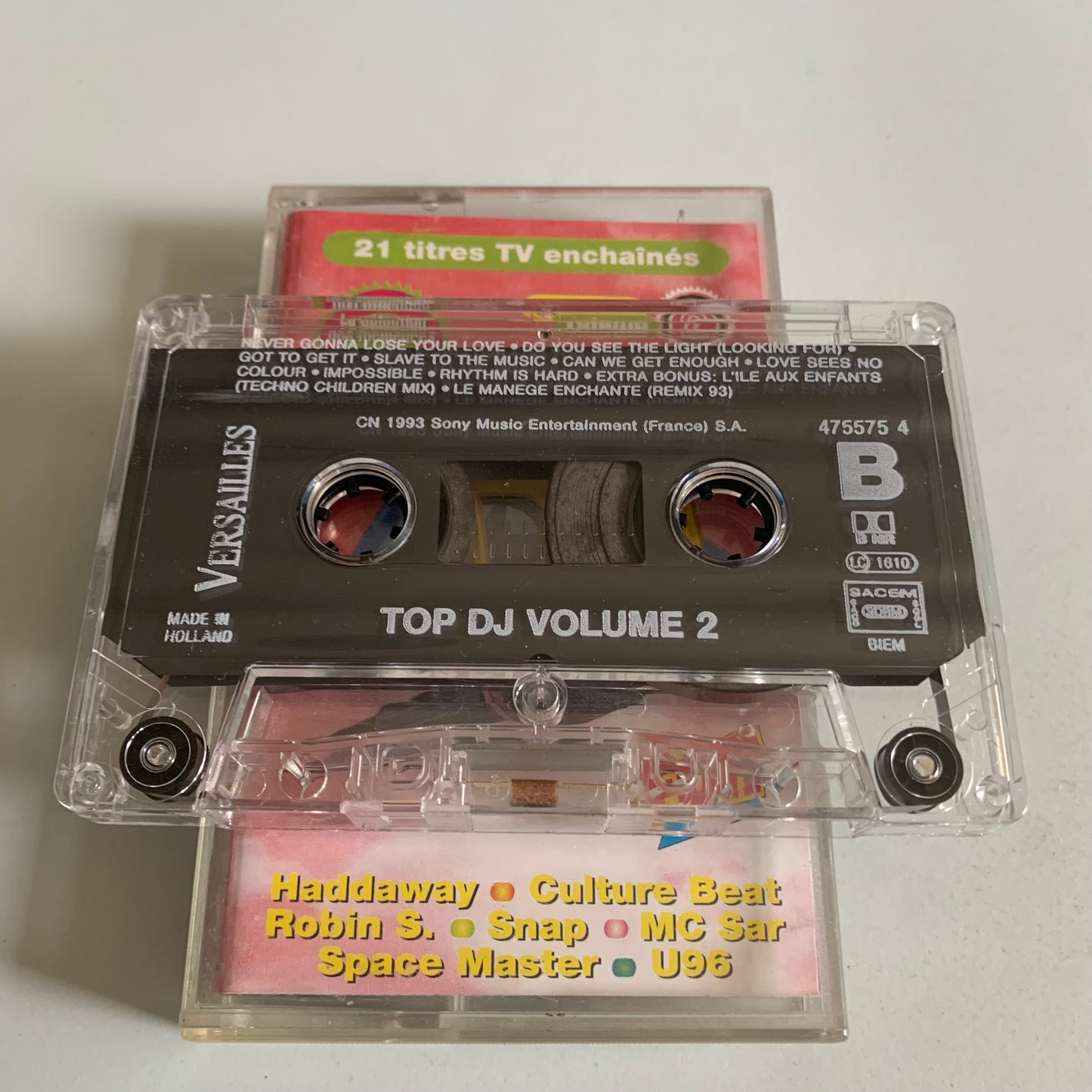Variétés Compilation - Top DJ Volume 2 - 1993 Occasion