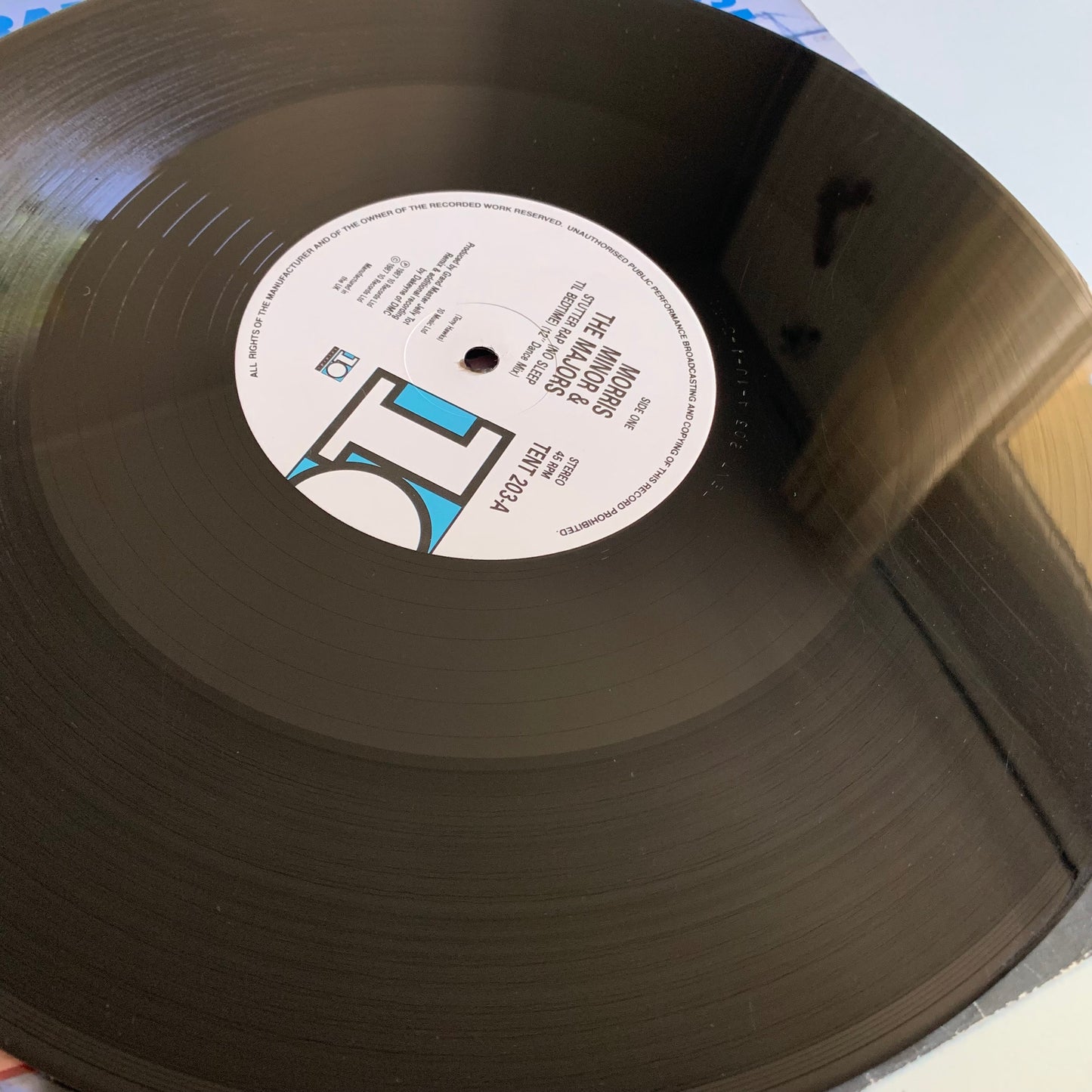 Morris Minor And The Majors - Stutter Rap (No Sleep Til Bedtime) - Maxi 45t. 1988 Occasion