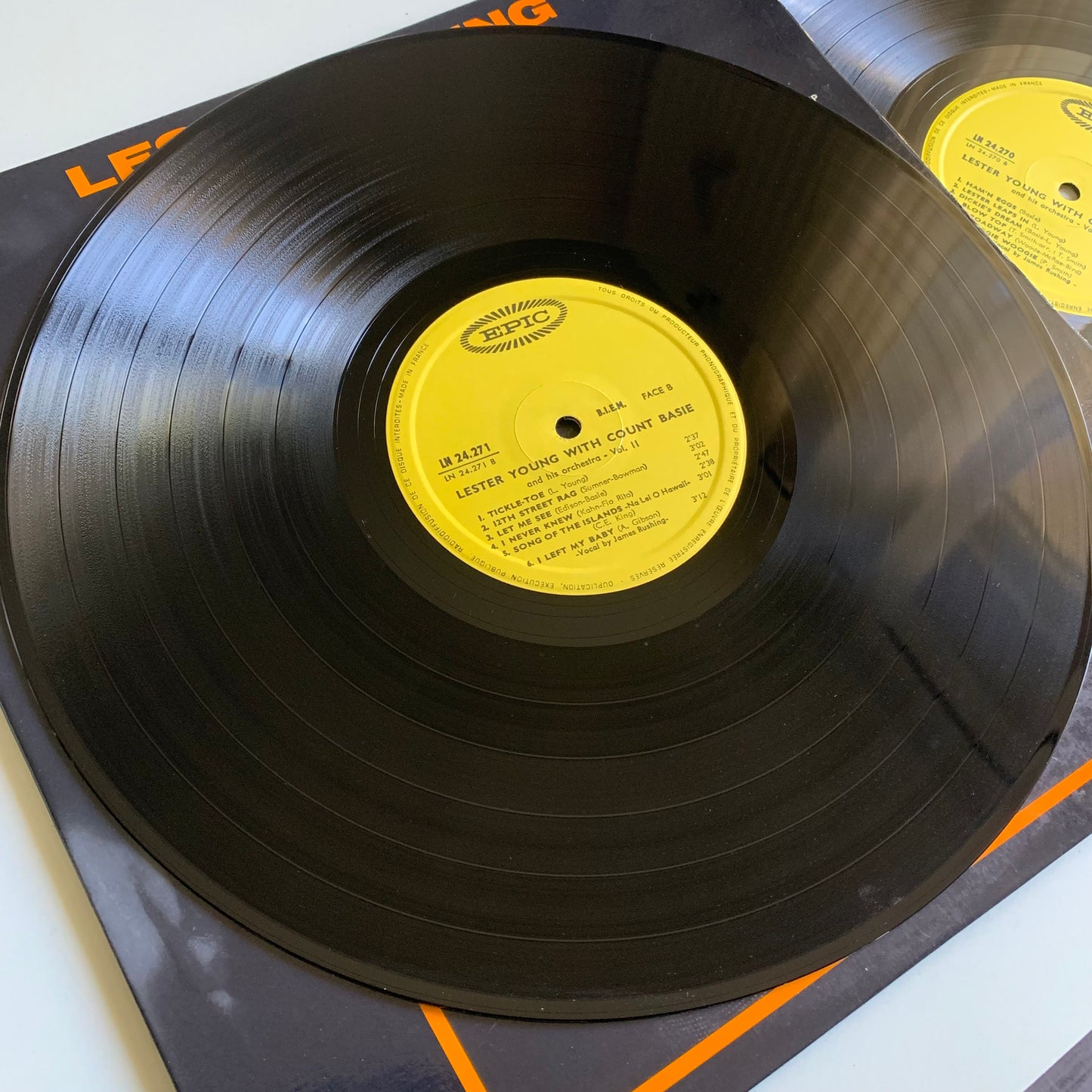 Lester Young - Lester Young Memorial Album - Double Vinyle 33 tours 1967 Occasion