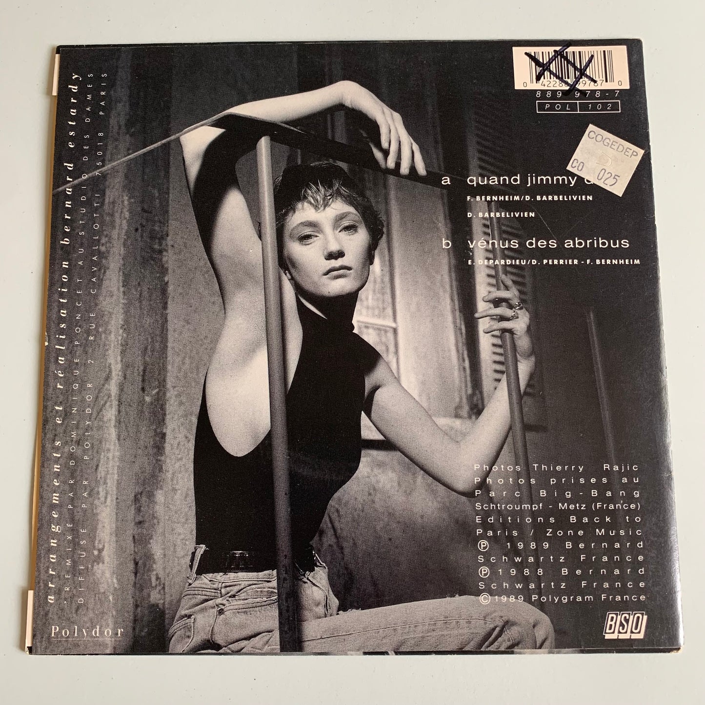 Patricia Kaas - Quand Jimmy Dit - 1989 Occasion