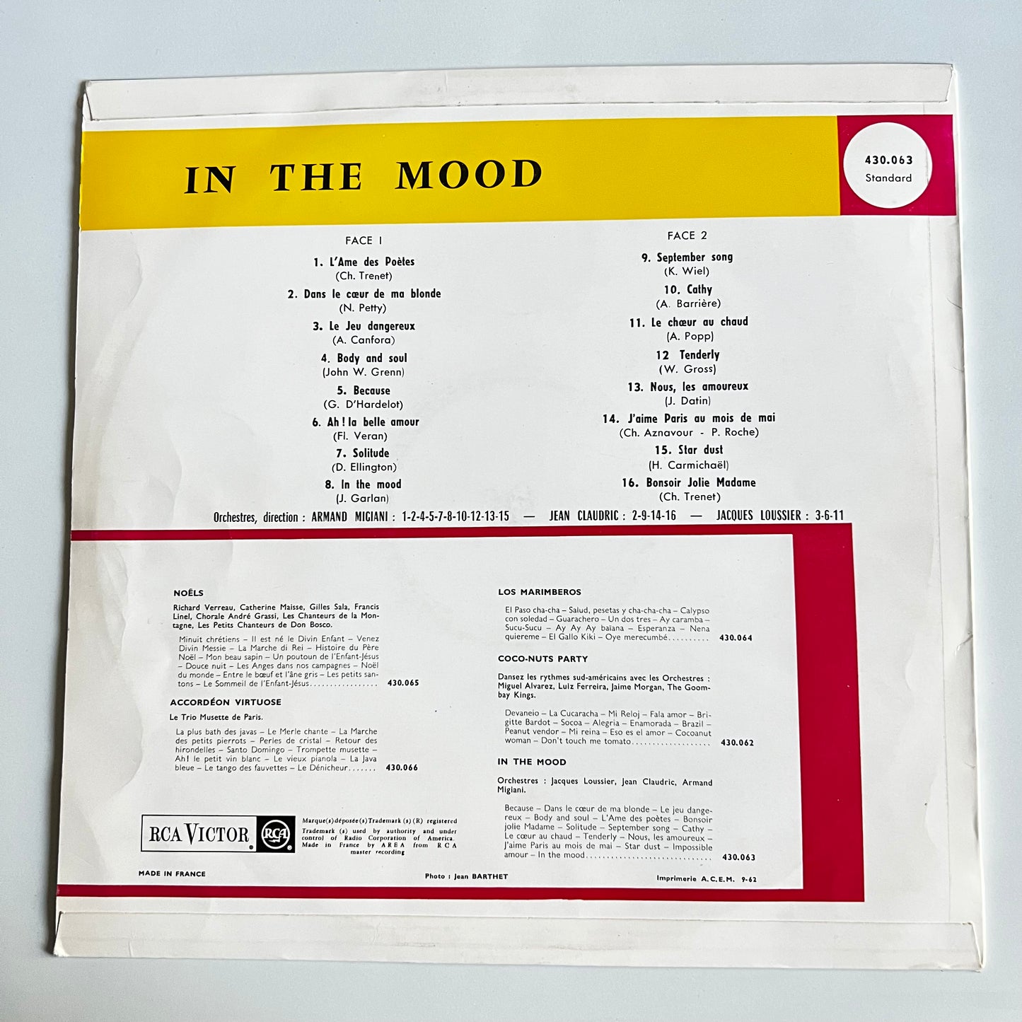 In The Mood - LP 1961