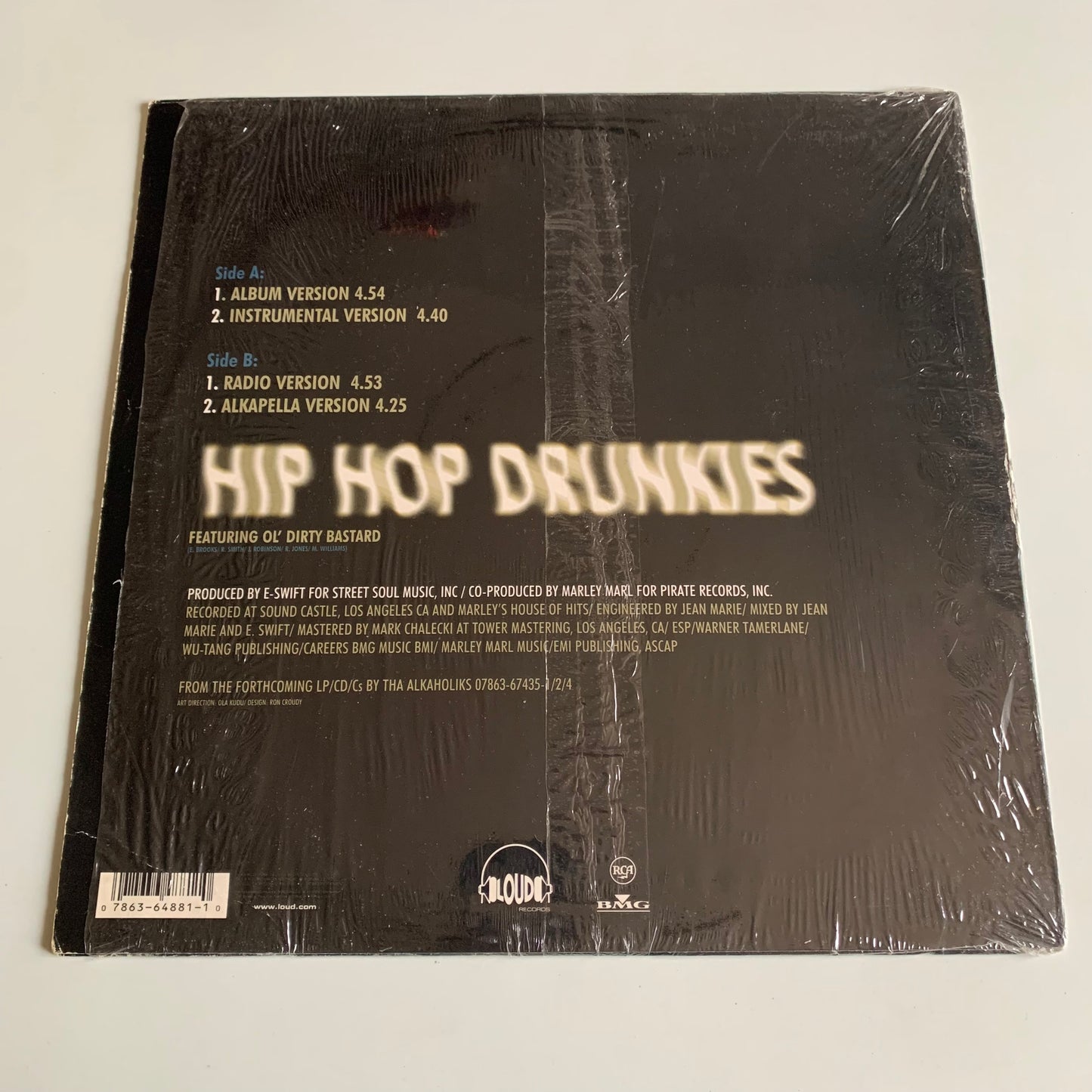 Tha Alkaholiks - Ol' Dirty Bastard - Hip Hop Drunkies - Single 1997