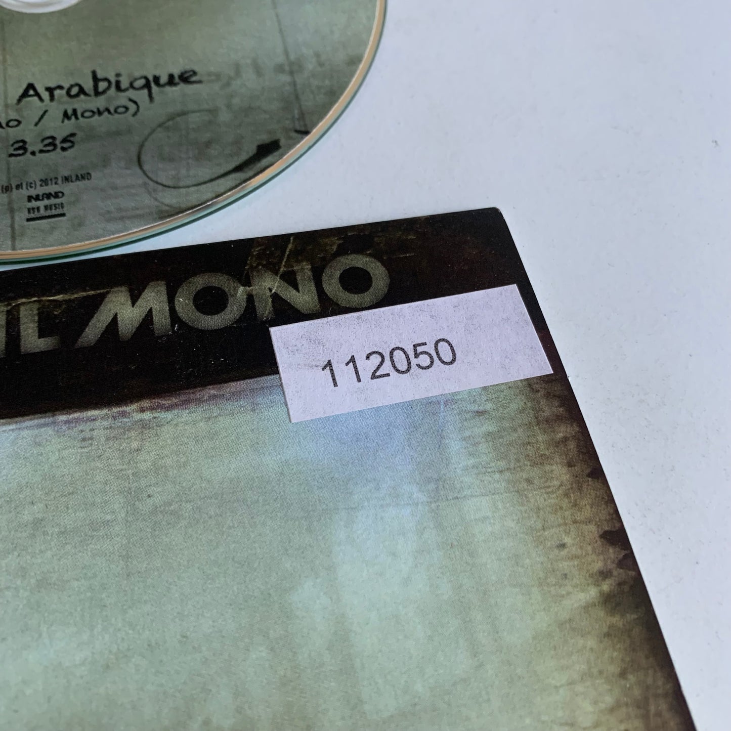 CD - Pascal Mono - Encre Arabique - Single 2012 Occasion