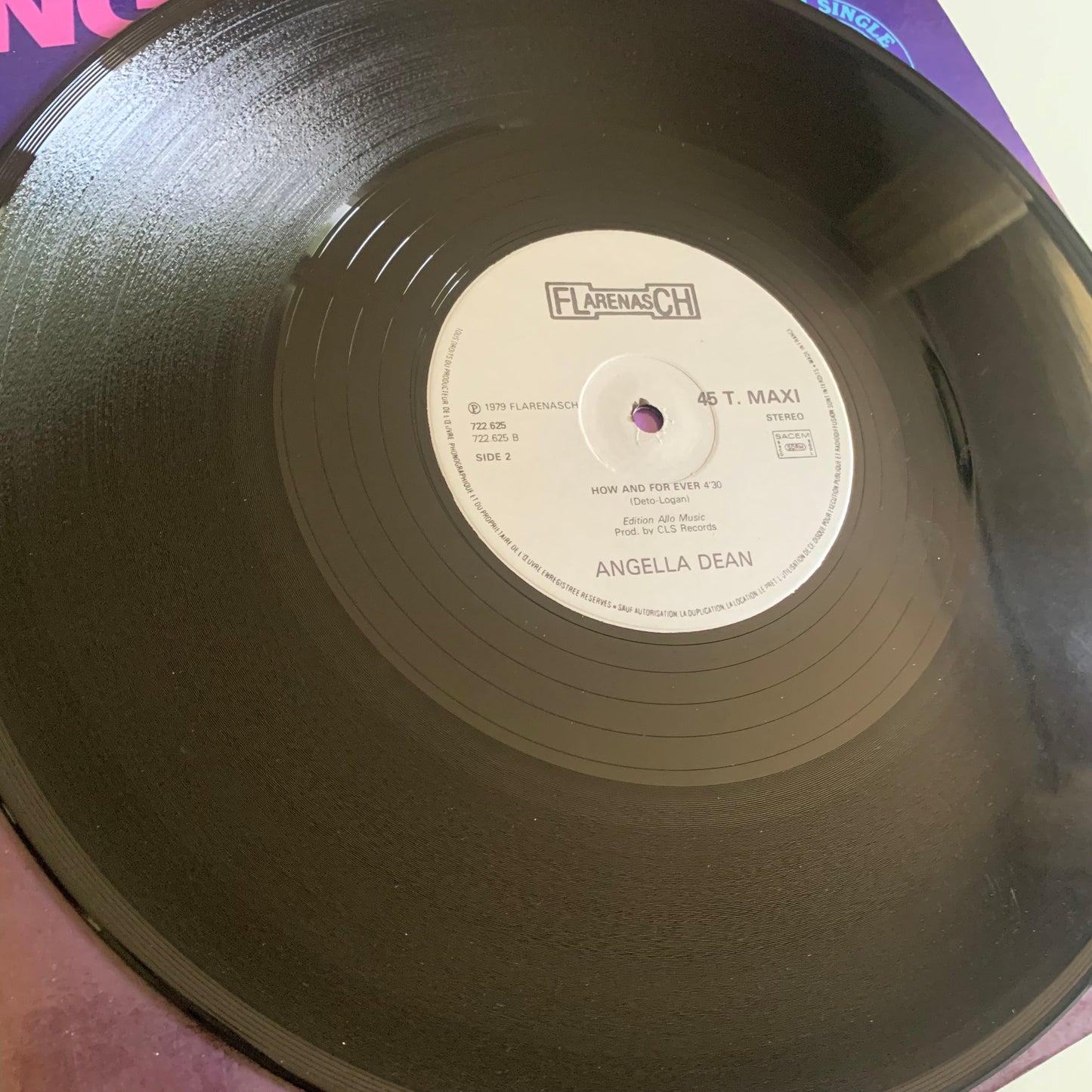 Angella Dean - World X - Maxi Single 1979 Occasion