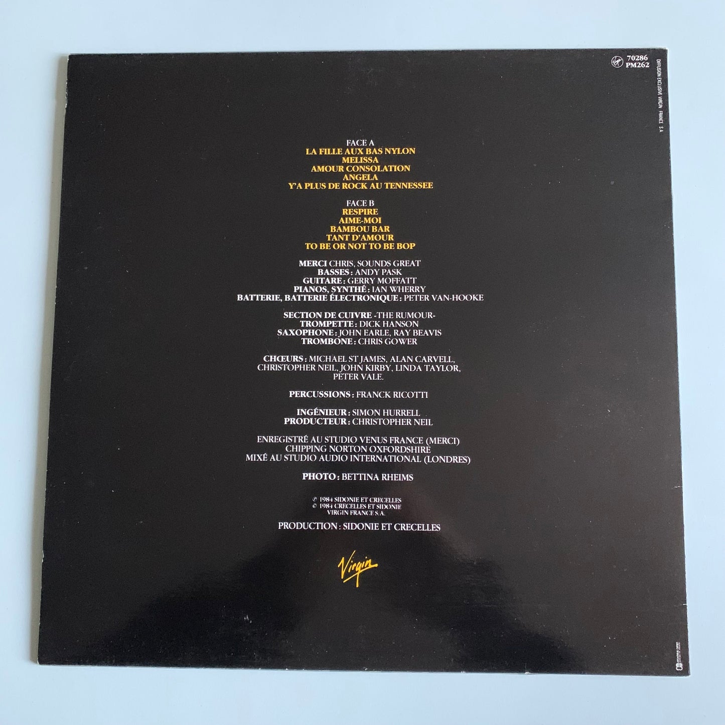 Julien Clerc - Aime Moi - LP 1984 Occasion