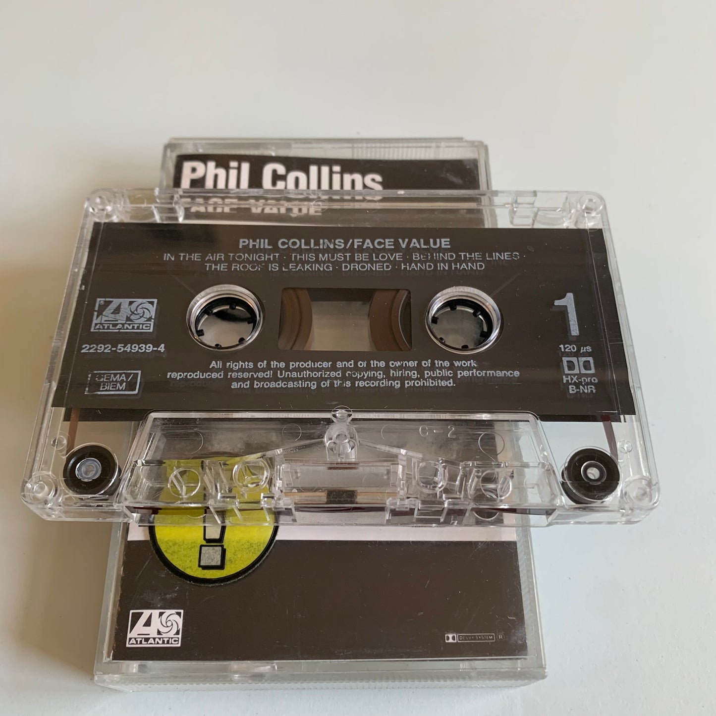 Phil Collins - Face Value 1981 Occasion