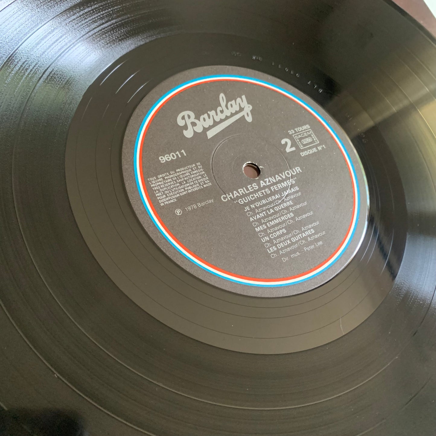 Charles Aznavour - Guichets Fermés - Double LP 1978 Occasion