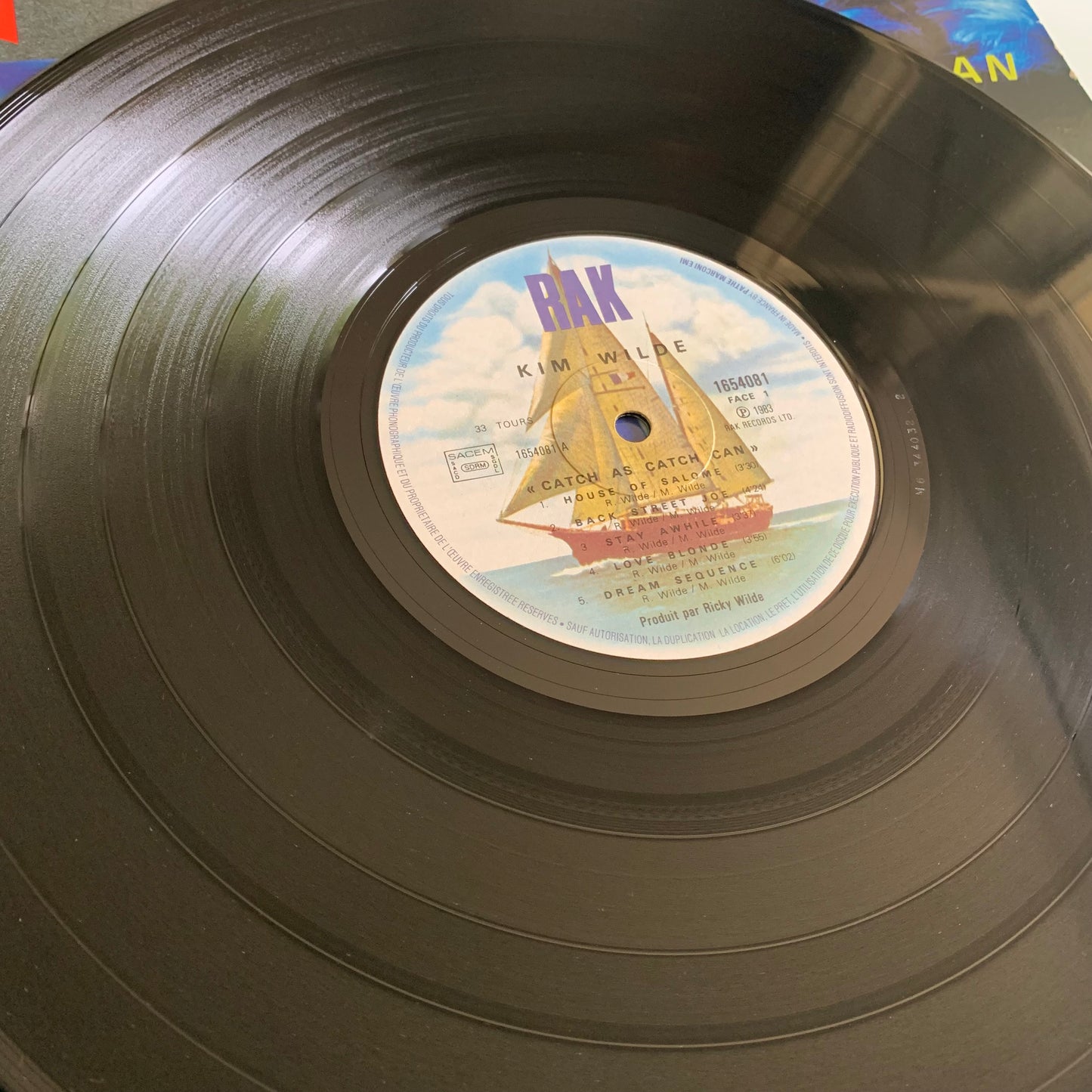 Kim Wilde - Catch As Catch Can - LP 1983 Occasion