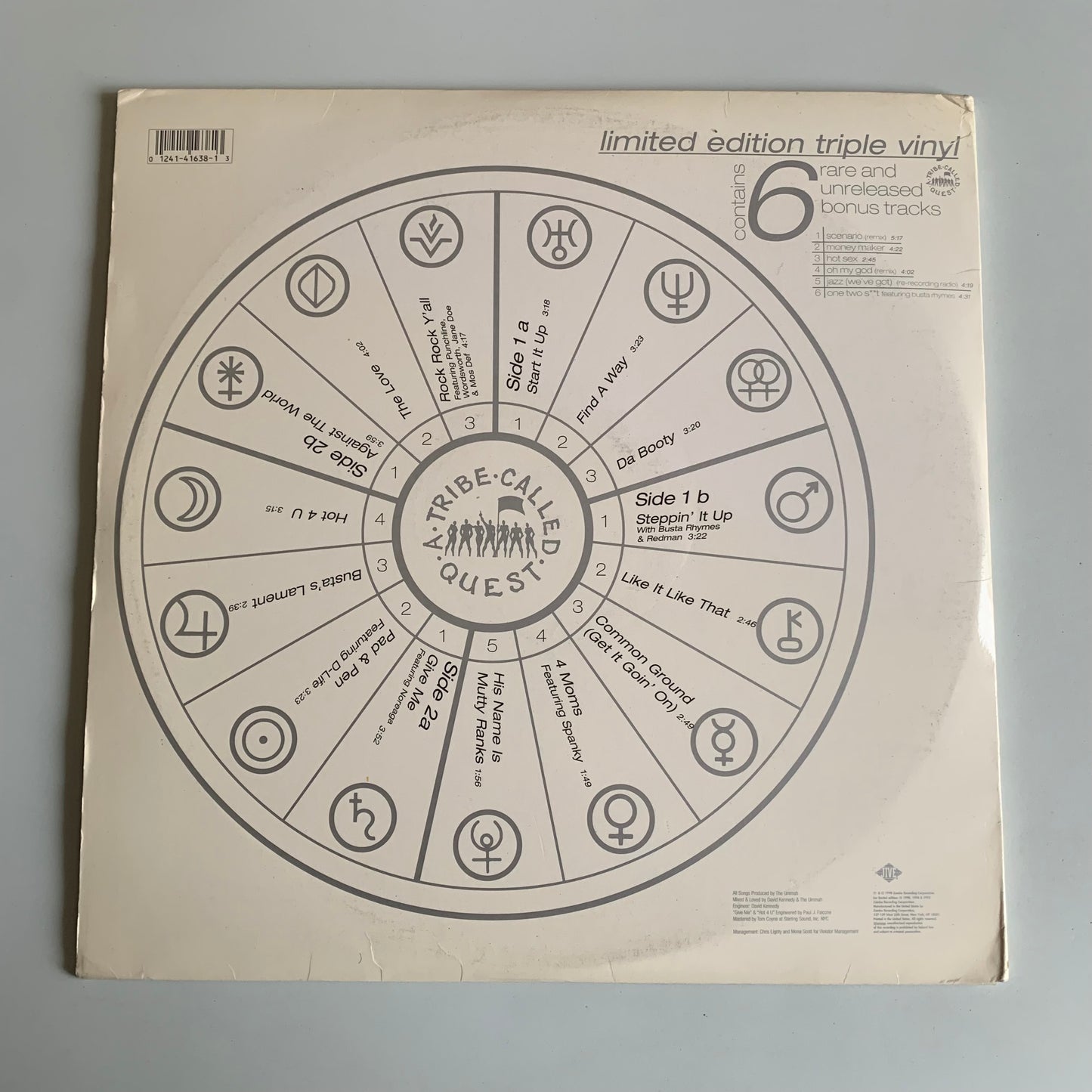 A Tribe Called Quest - The Love Movement - Triple LP 1998