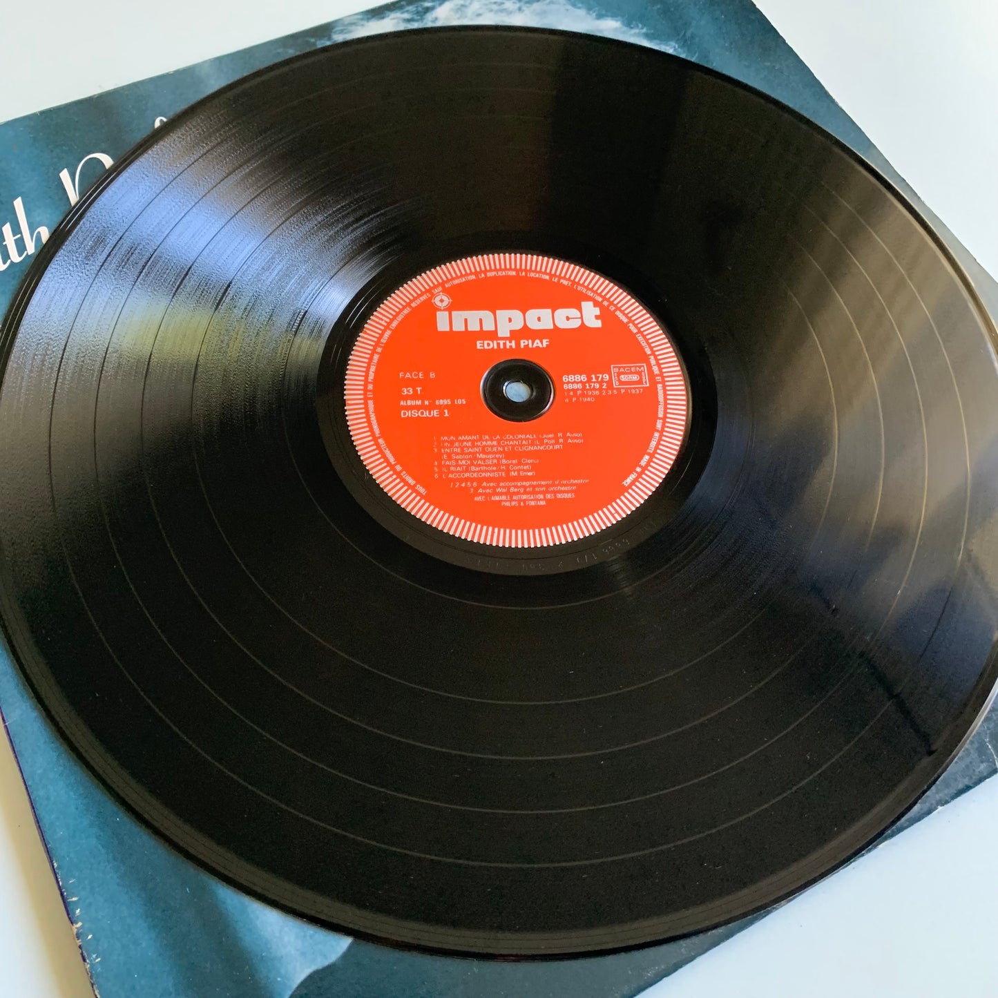 Edith Piaf - Album 2 Disques - Double Vinyle 33 tours 1979 Occasion