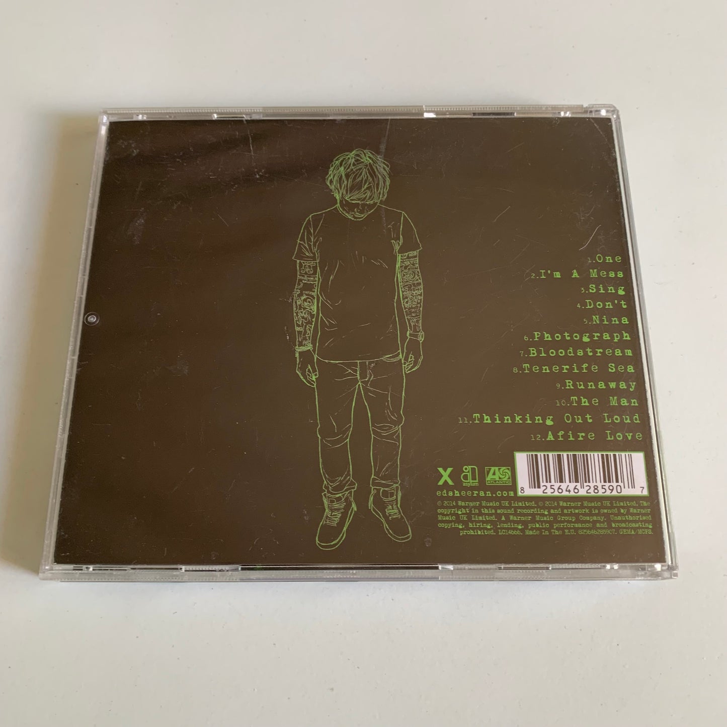 CD - Ed Sheeran - X - 2014 Occasion