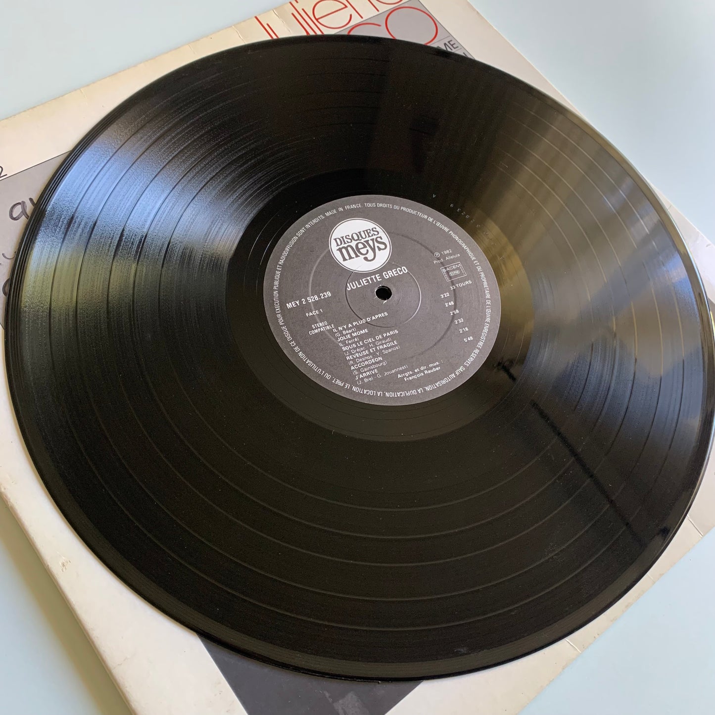 Juliette Gréco - Volume 2 - Dédicacé - 33 tours 1982 Occasion
