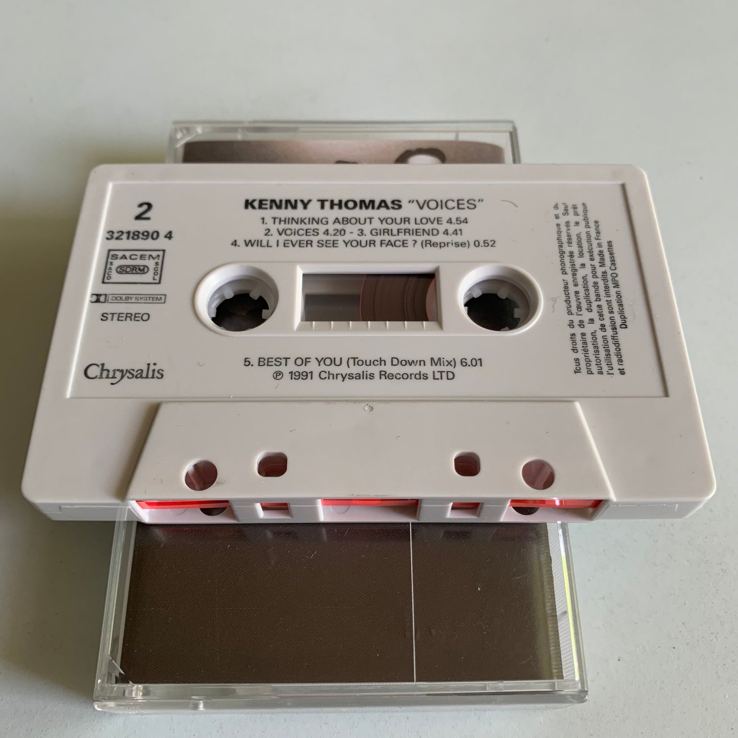 Kenny Thomas - Voices - 1991 Occasion