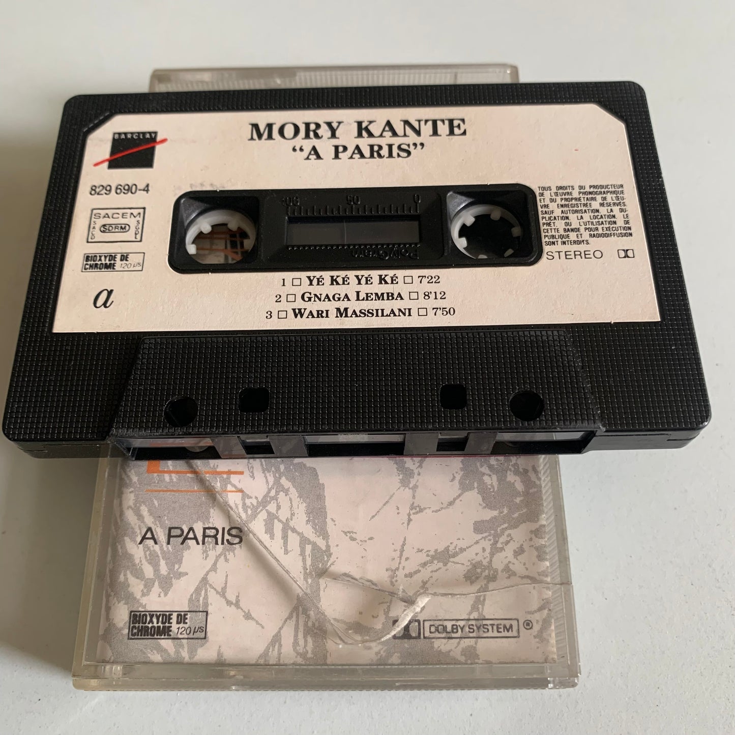 Mory Kante - À Paris - 1984 Occasion
