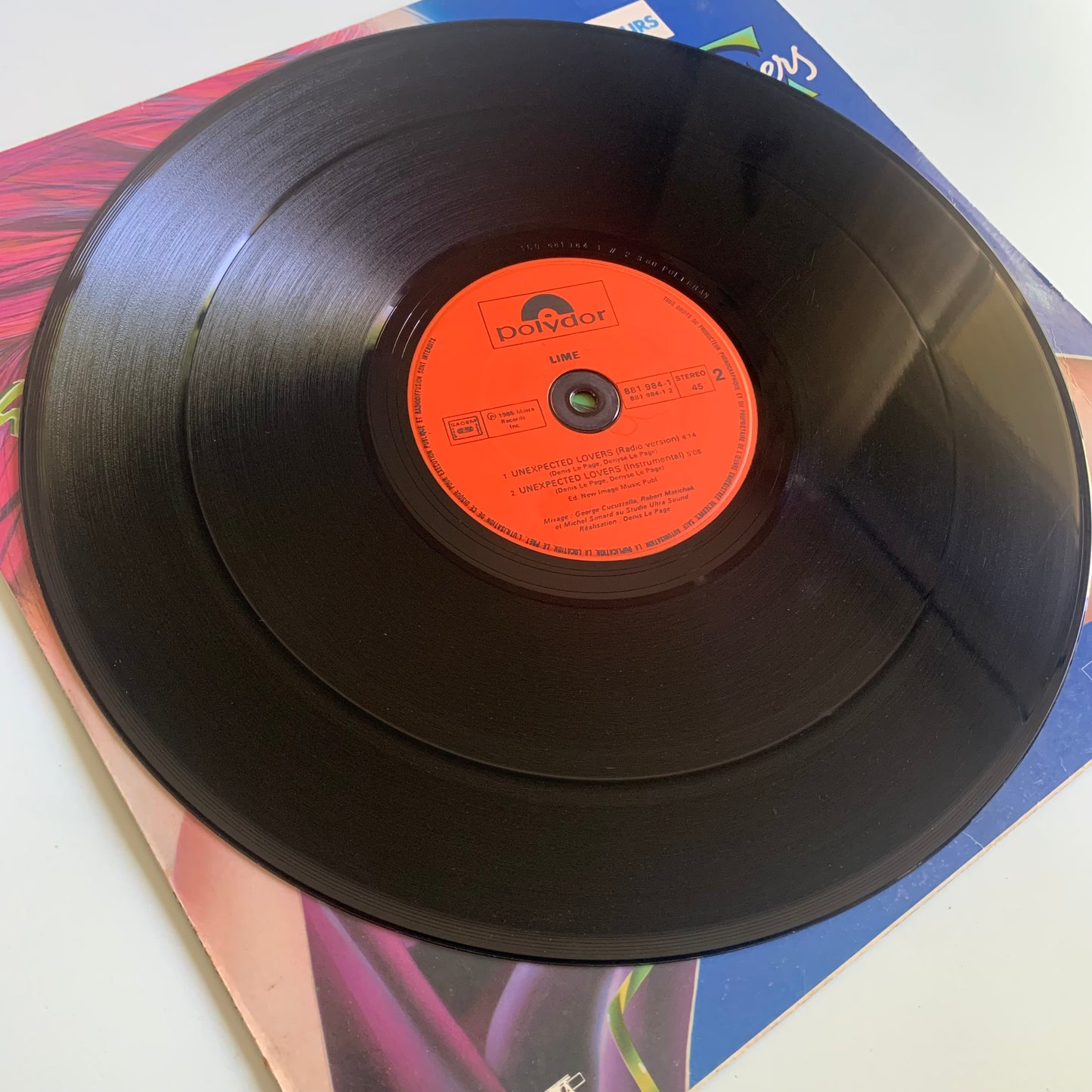 Lime - Unexpected Lovers - 1985 Occasion