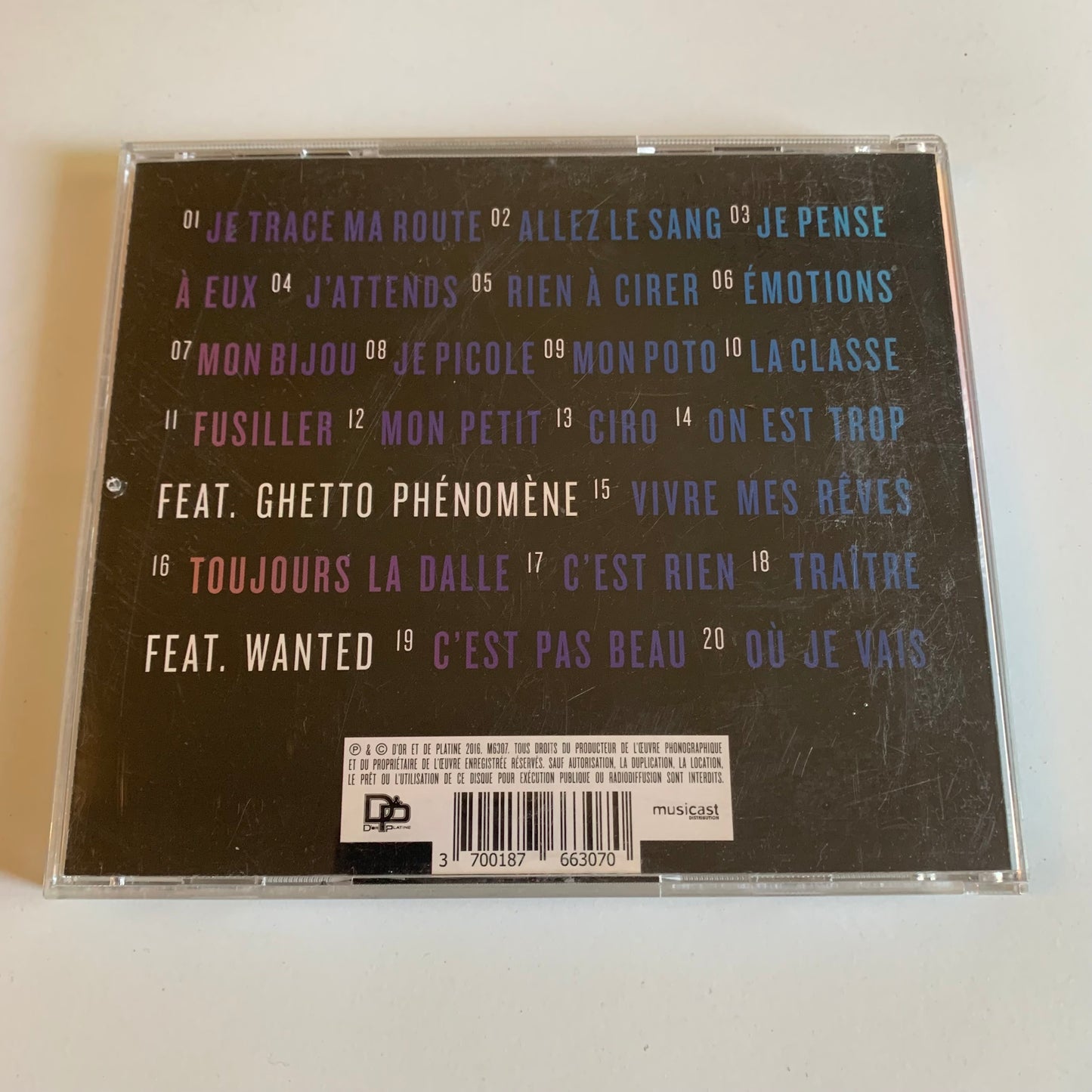 CD - Jul - Émotions - 2016 Occasion