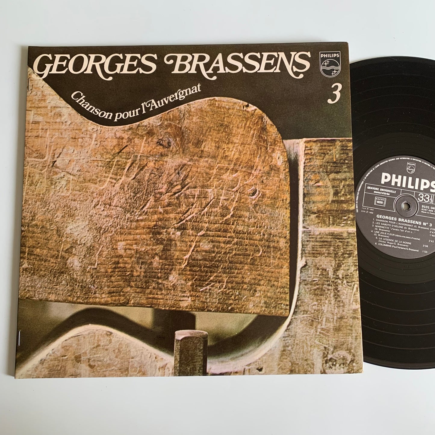 Georges Brassens - 3 - Chanson Pour L'Auvergnat - Occasion