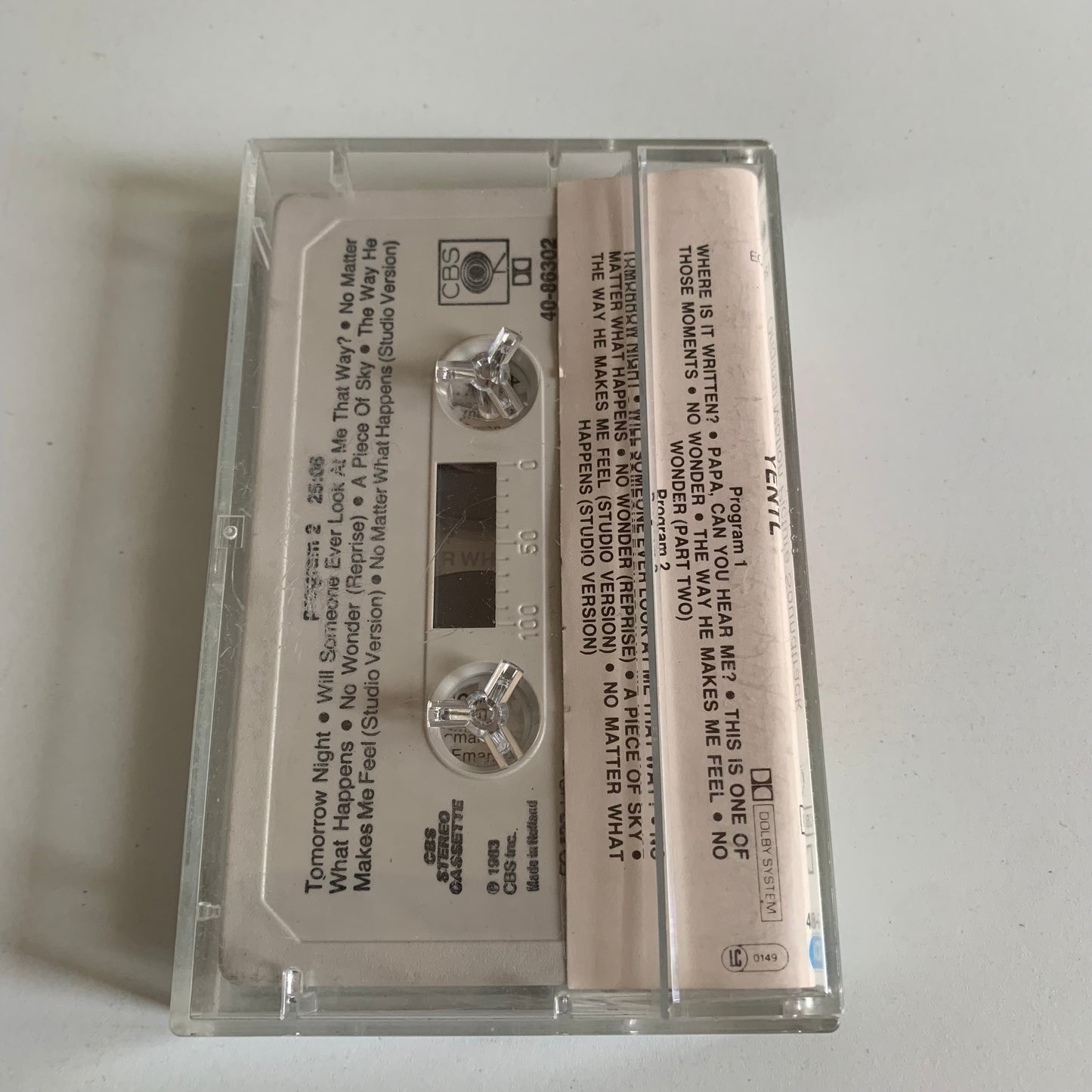 Barbra Streisand - Yentl - Original Motion Picture Soundtrack - 1983 Occasion