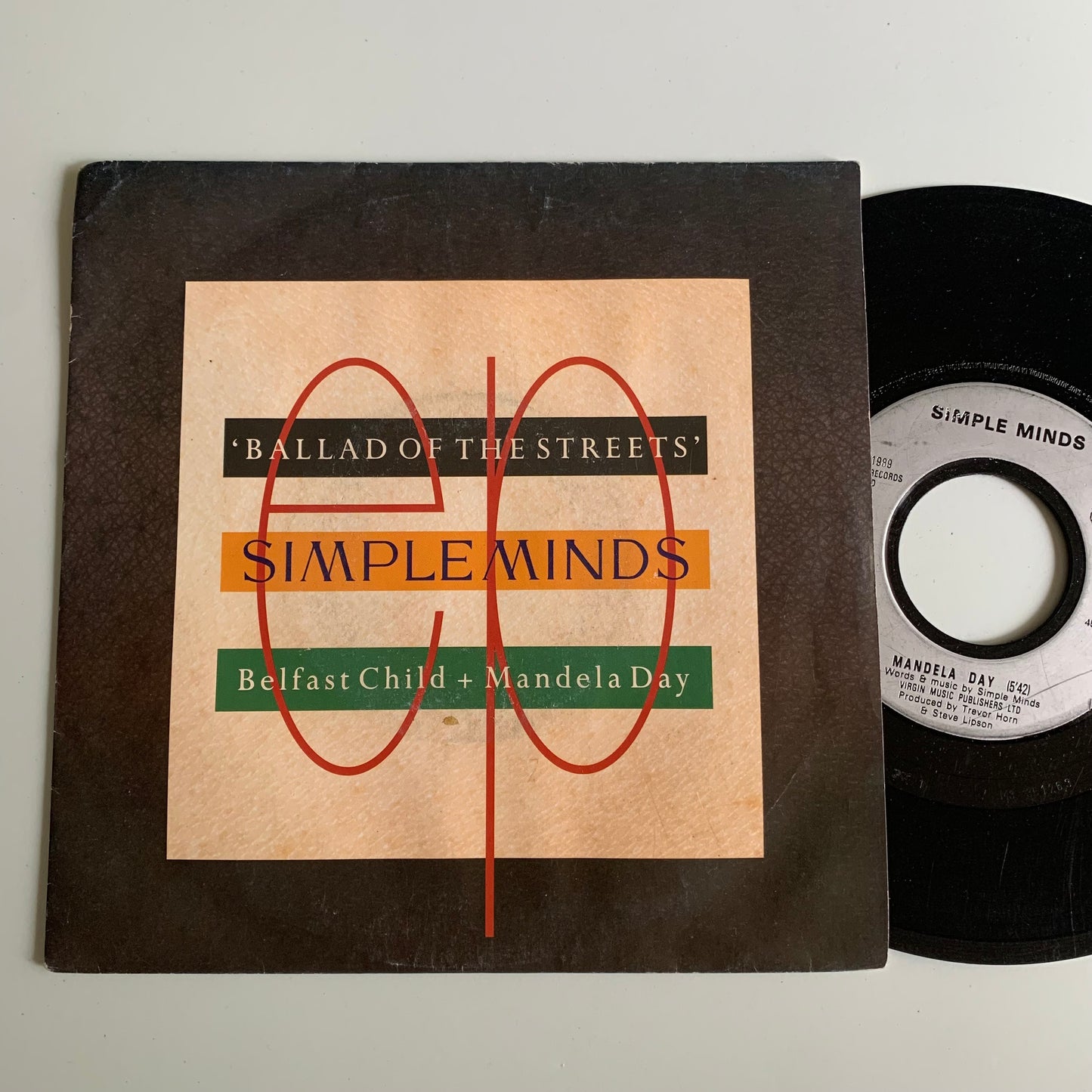 Simple Minds - Ballad Of The Streets - 1989 Occasion