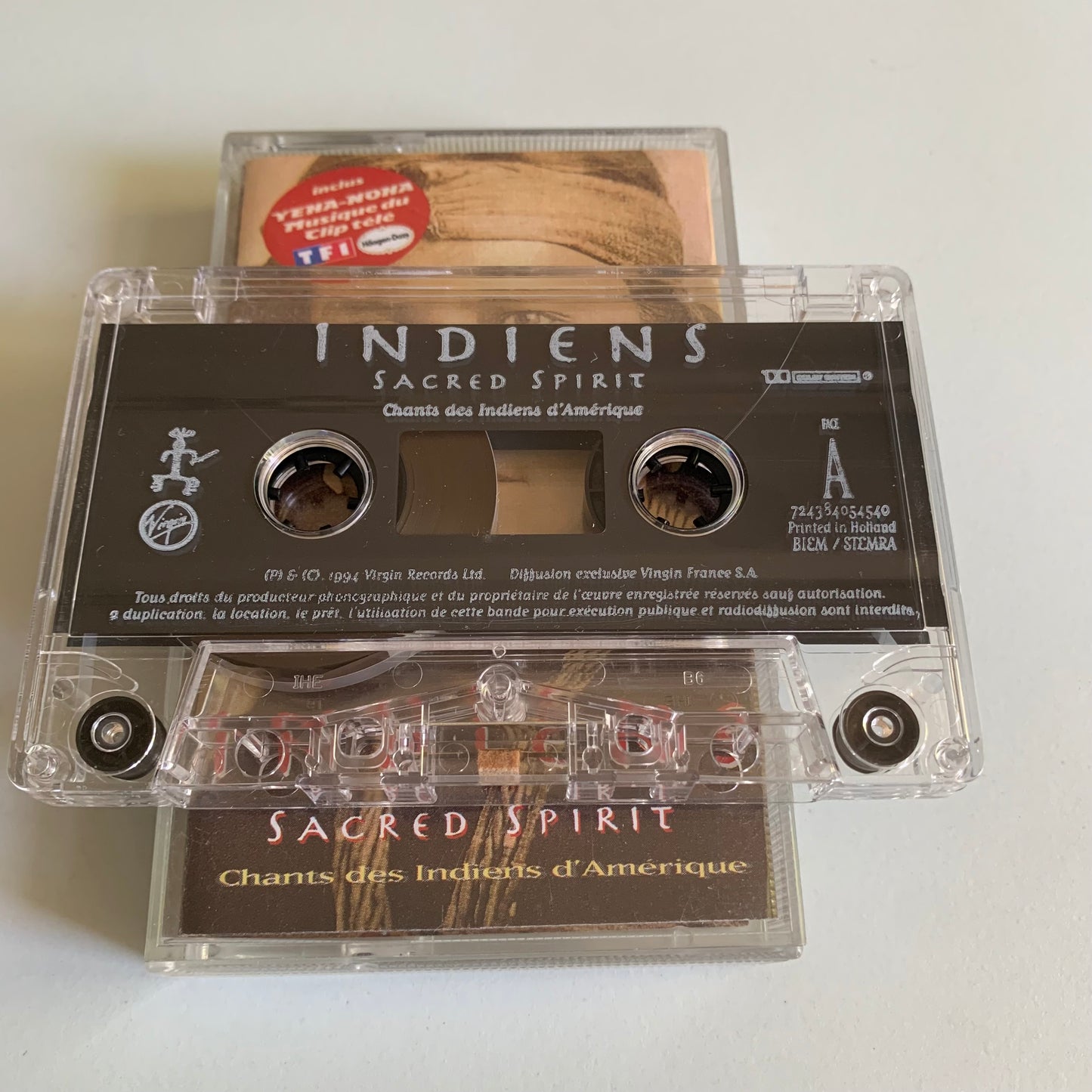 Indiens - Sacred Spirit - Chants Des Indiens D' Amérique - 1994 Occasion