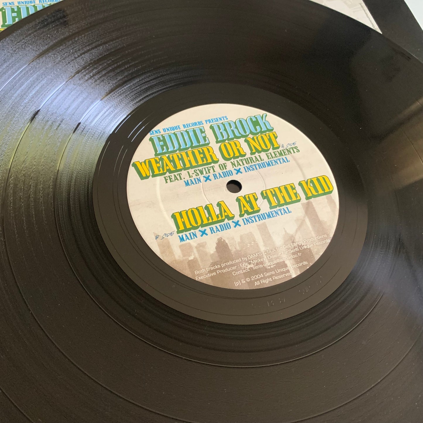 Eddie Brock - Weather Or Not / Holla At The Kid - Single 2004 Occasion