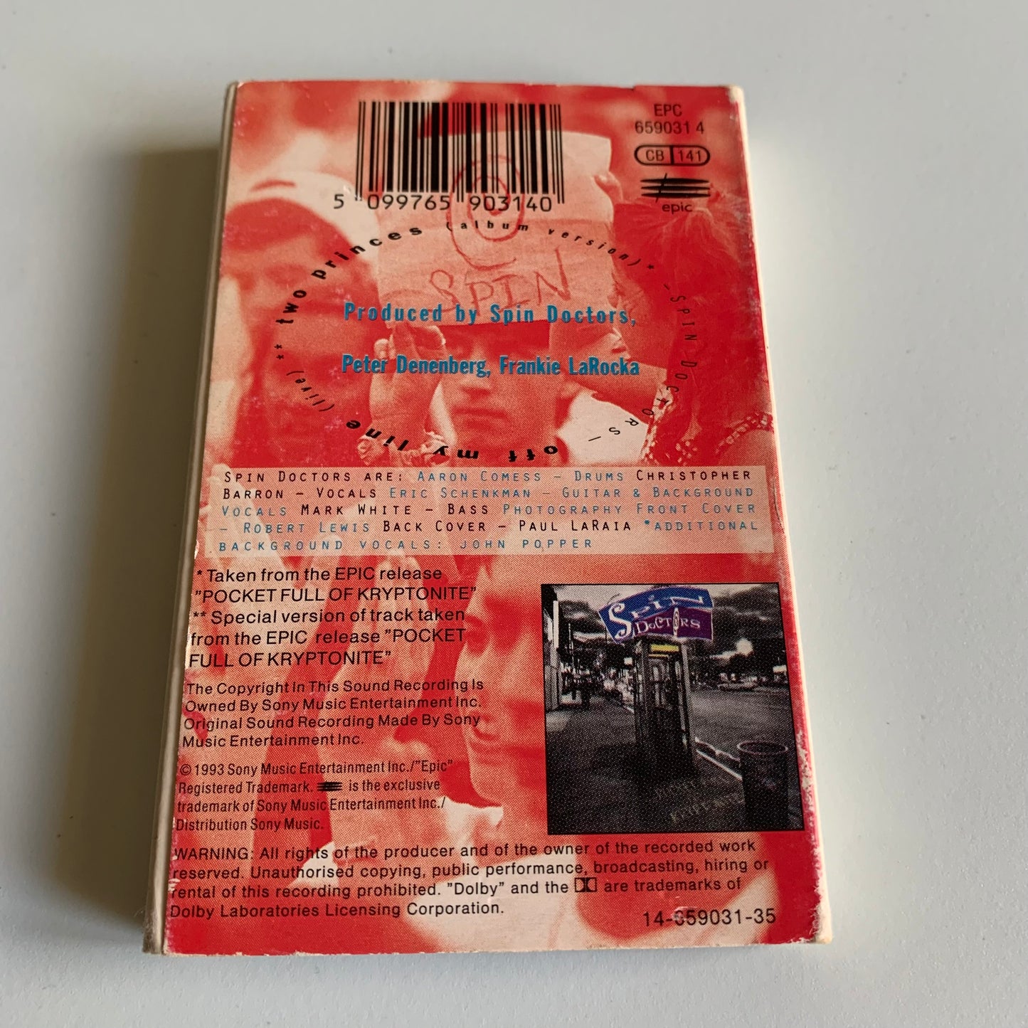 Spin Doctors - Two Princes 1993 Occasion