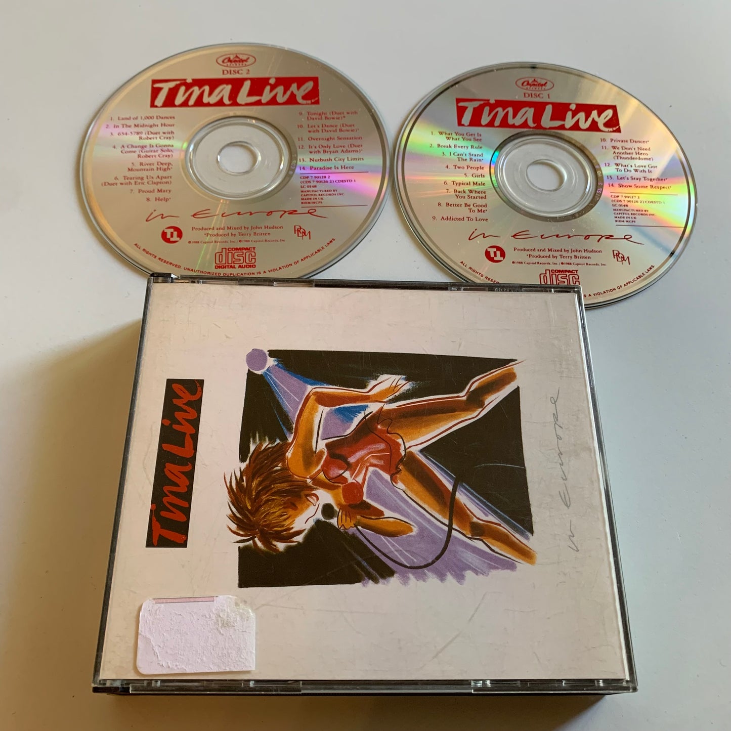 CD - Tina Turner - Tina Live In Europe - 1988 Occasion