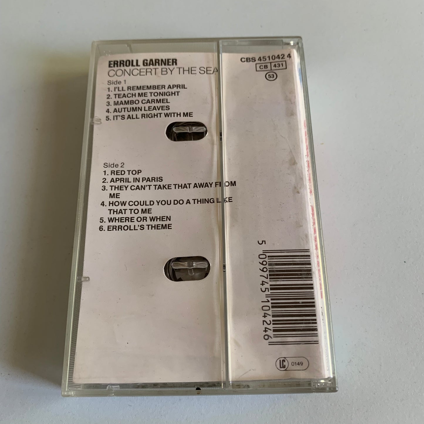 Erroll Garner - Concert By The Sea - Occasion