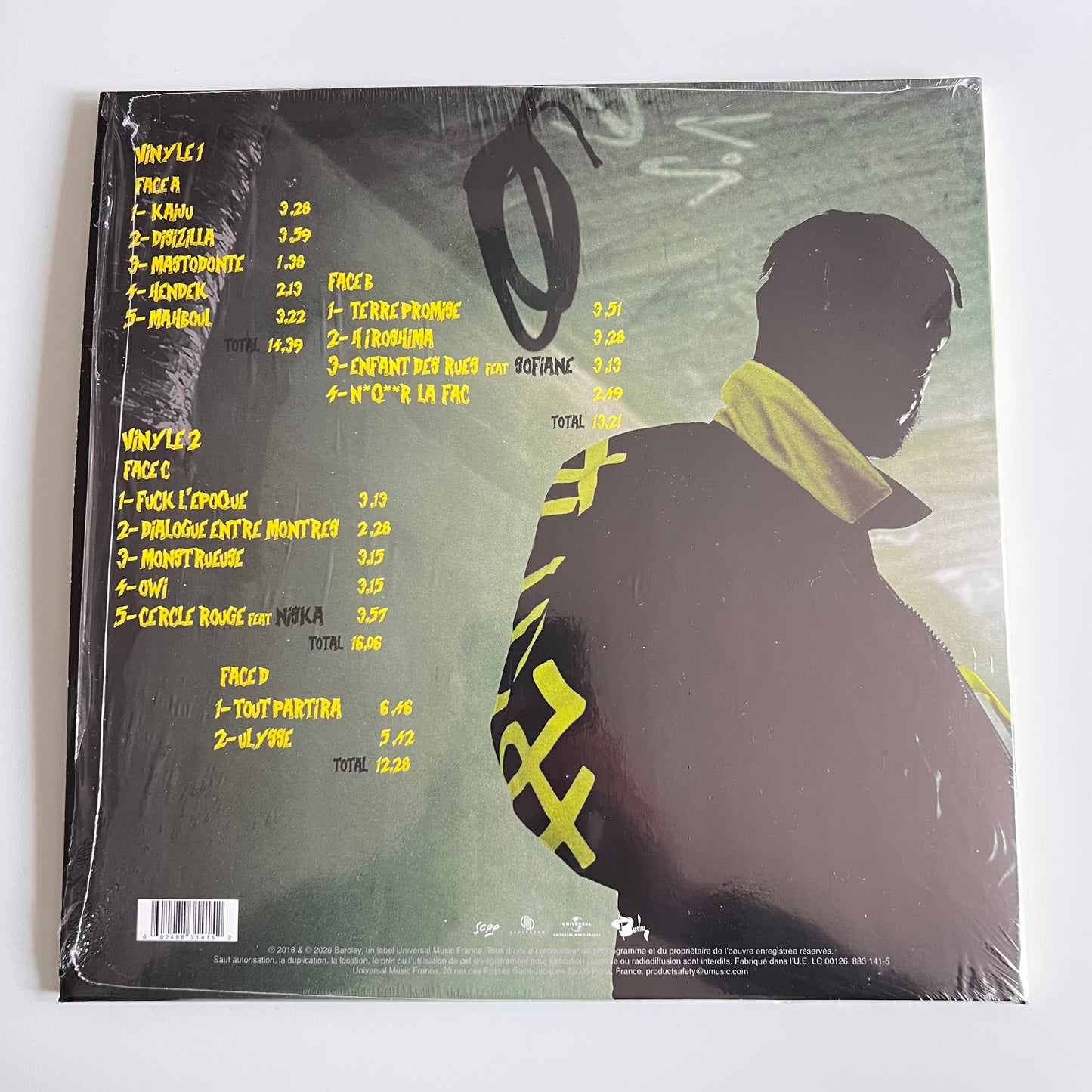 Disiz La Peste - Disiz Zilla - Double LP Vert Green - 2026