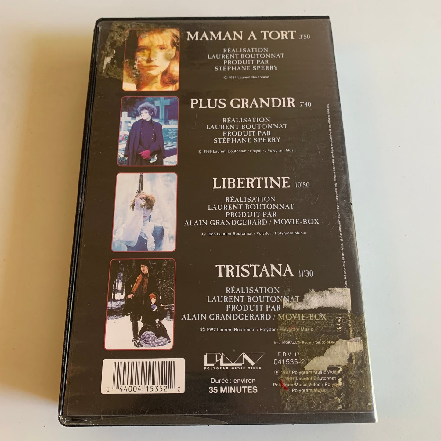 Mylène Farmer - Les Clips - VHS 1987 Occasion