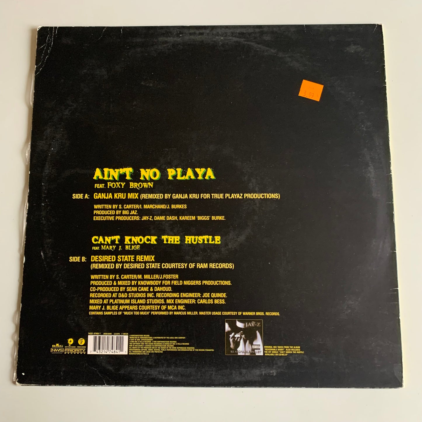 Jay-Z - Foxy Brown - Ain't No Playa - Single 1997