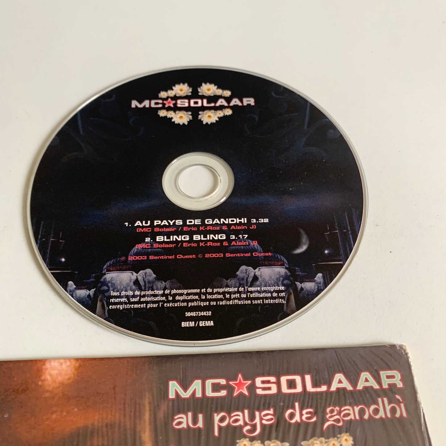 CD - MC Solaar - Au Pays De Gandhi - Single 2003 Occasion
