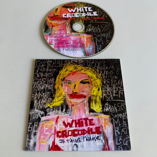 CD - White Crocodile - Je T'aime L'amour - Single Promo 2014