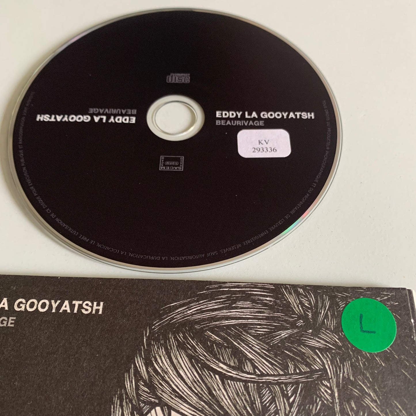 CD - Eddy La Gooyatsh - Beaurivage - 2016 Occasion