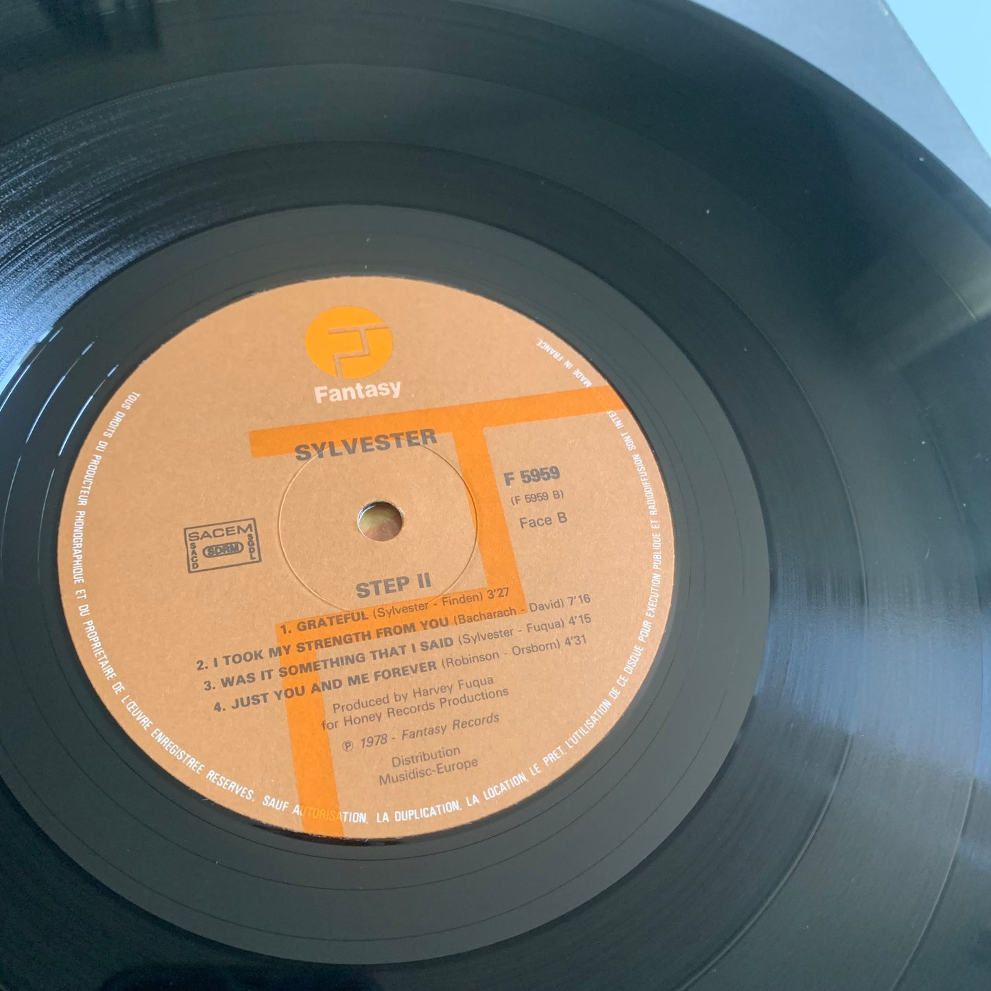 Sylvester - Step II - LP 1978 Occasion