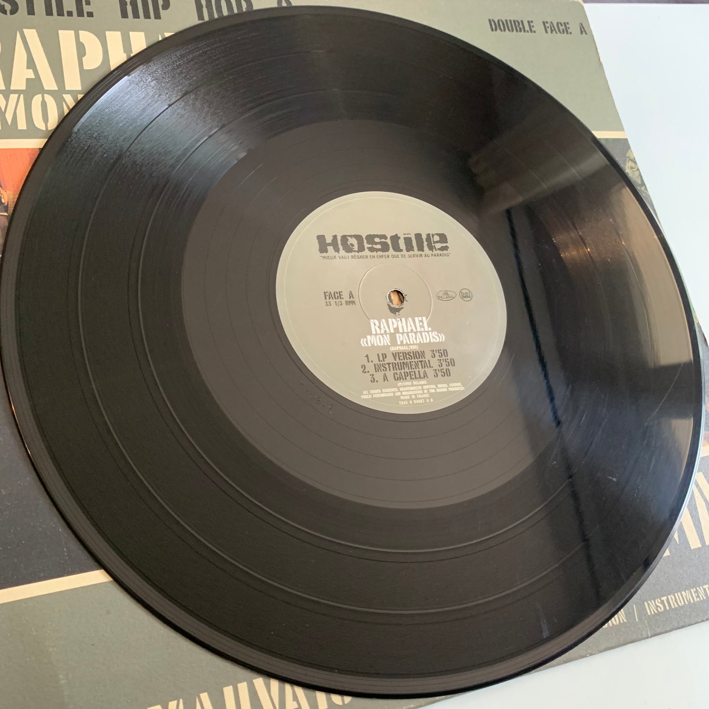 Raphael - Freeman - Mon Paradis / La Mauvaise Graine - 1998 Single Occasion