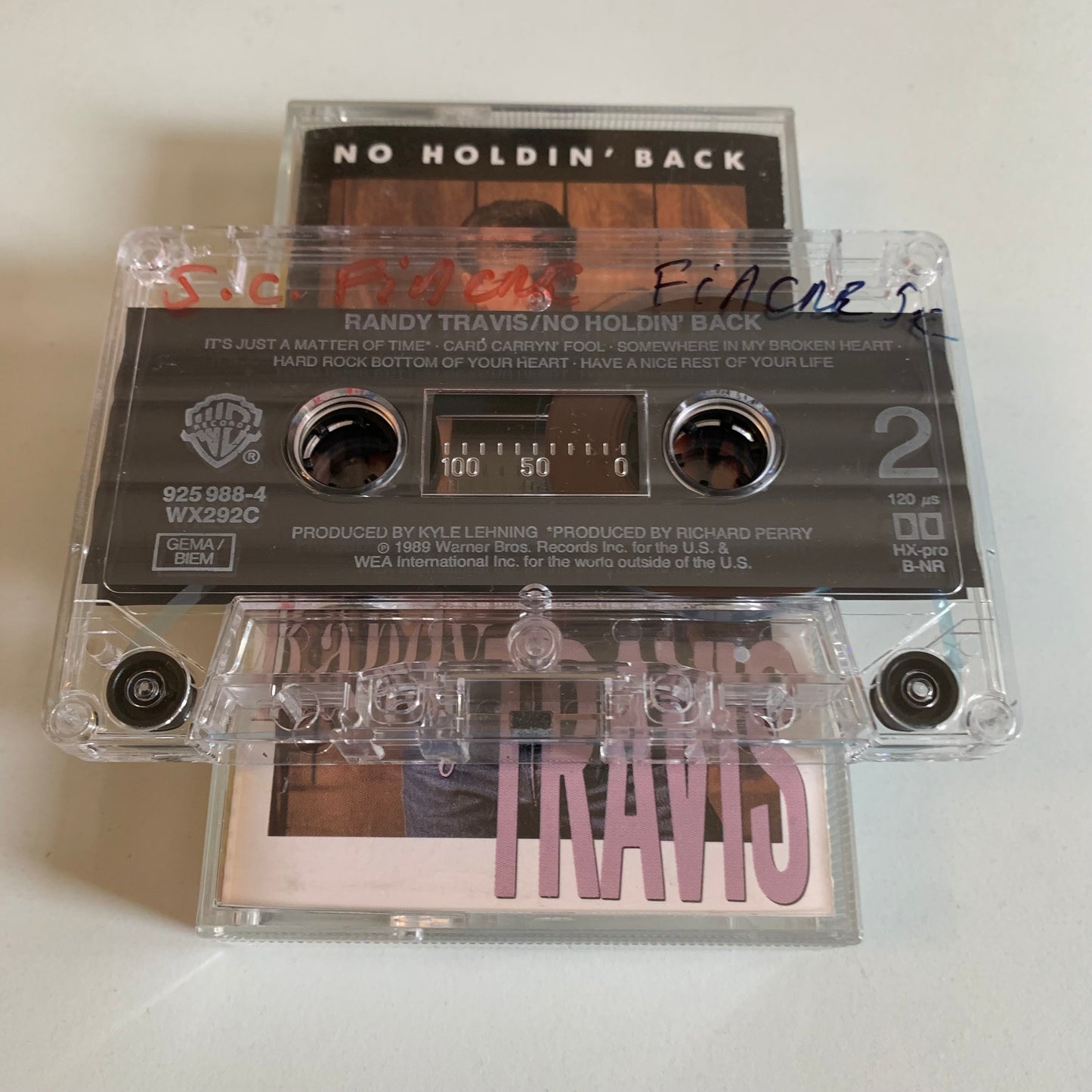 Randy Travis - No Holdin’ Back - 1989 - Occasion