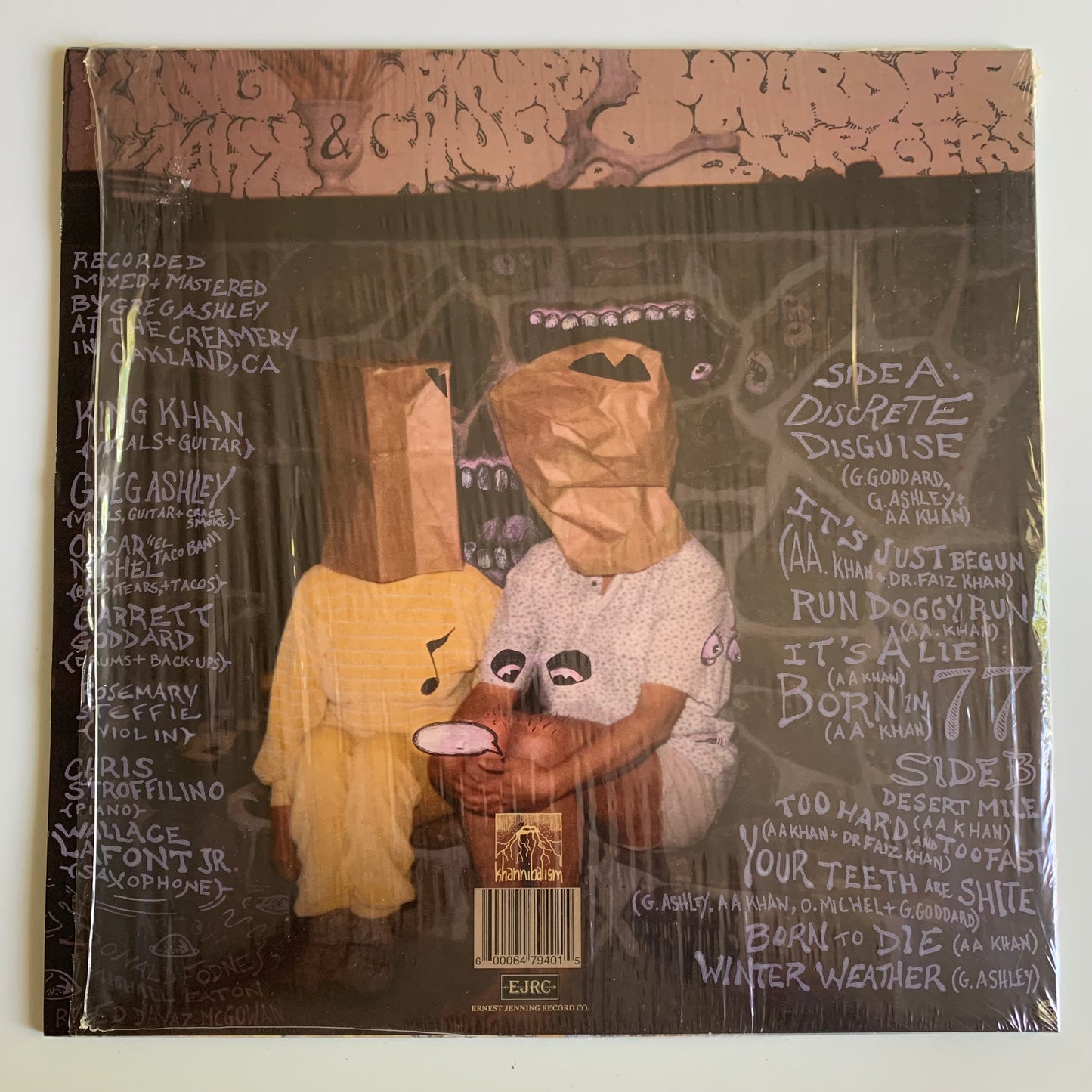 King Khan - King Khan's Murder Burgers - LP Album 2017 Occasion