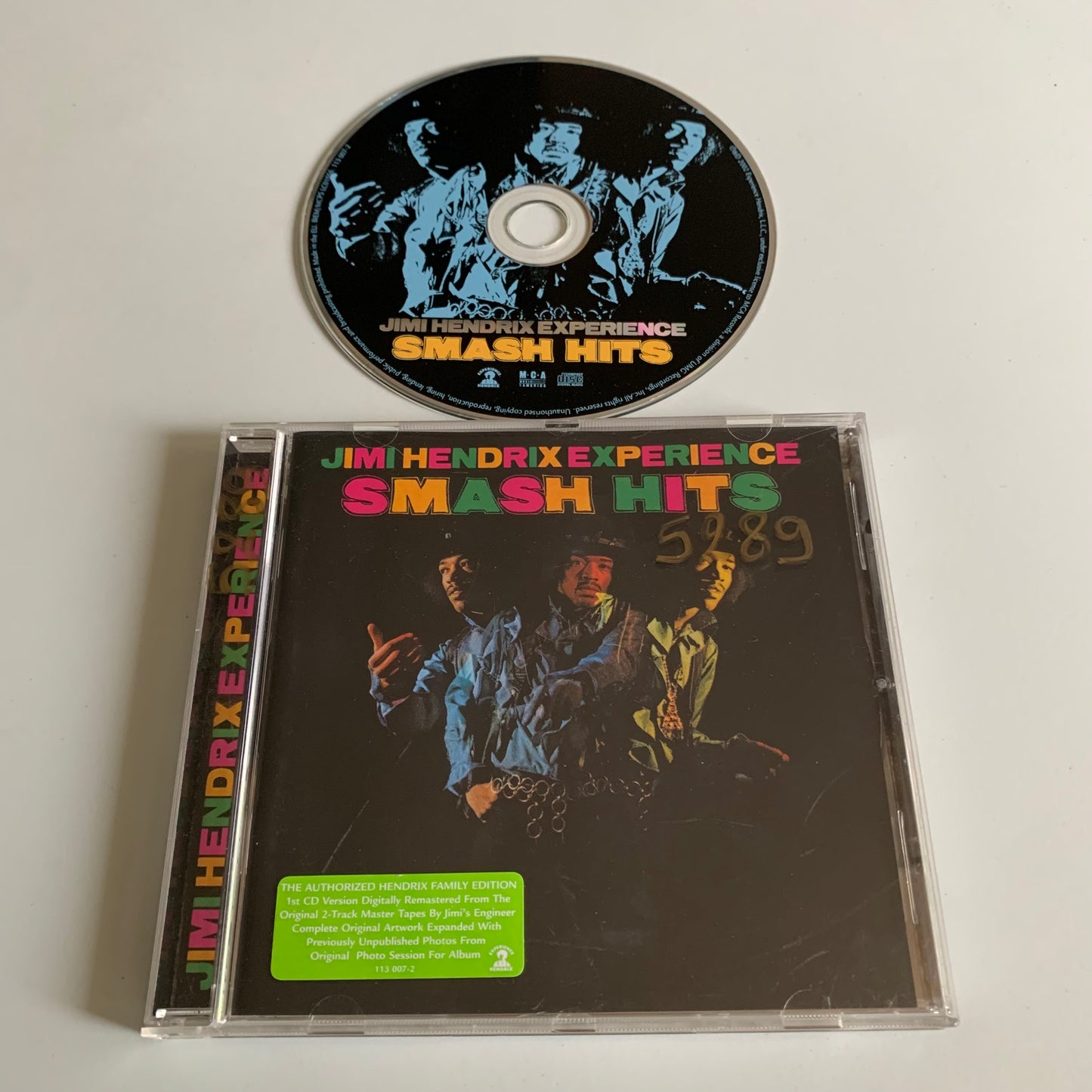 Jimi Hendrix Experience - Smash Hits - 2002 Occasion